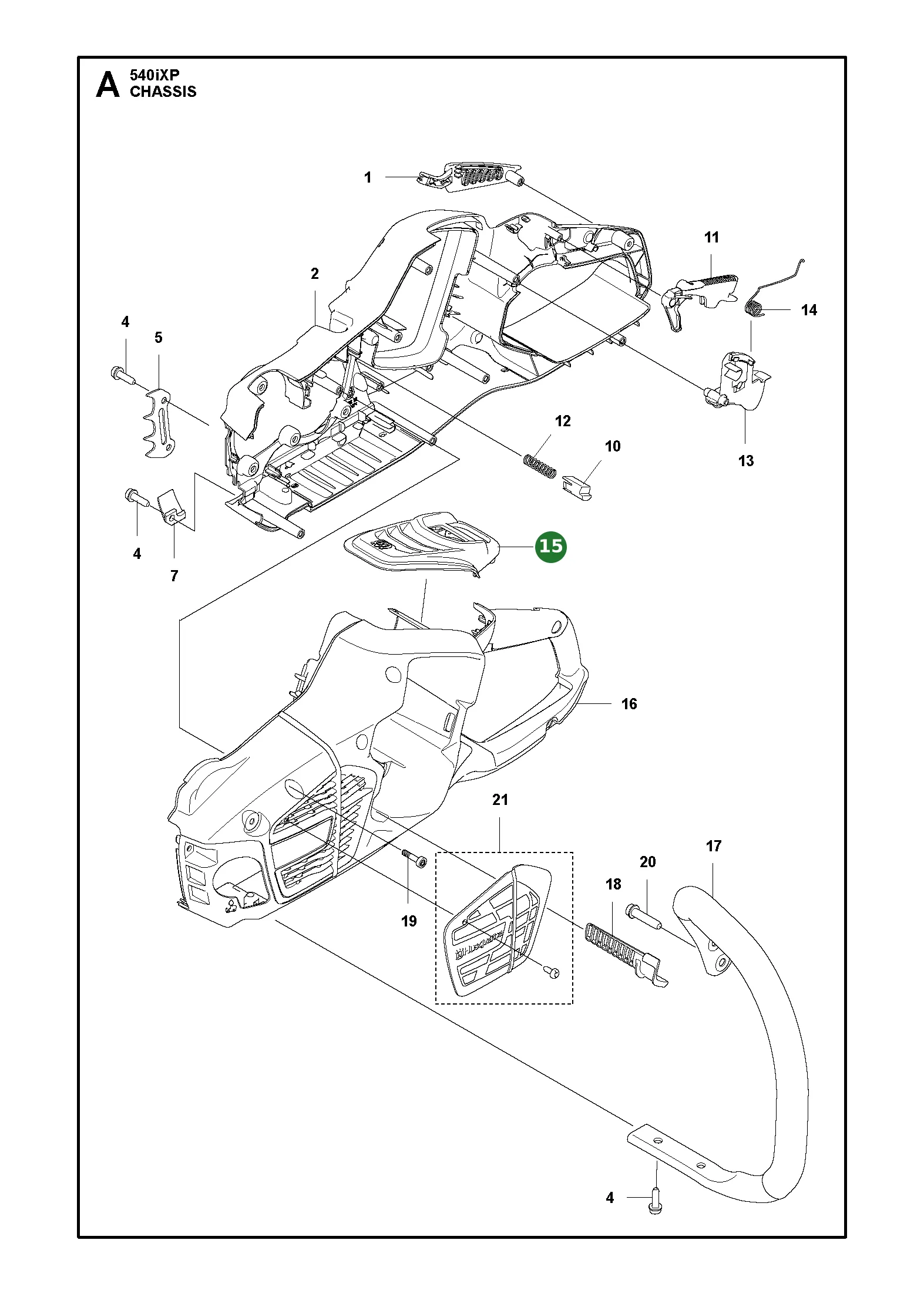 Position im Ersatzteilkatalog