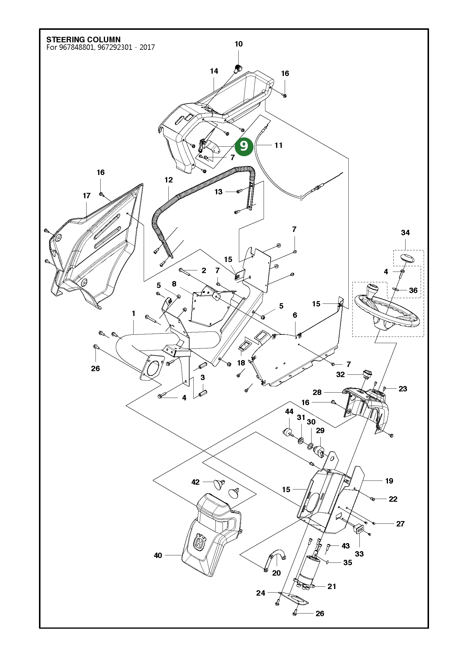 Position im Ersatzteilkatalog