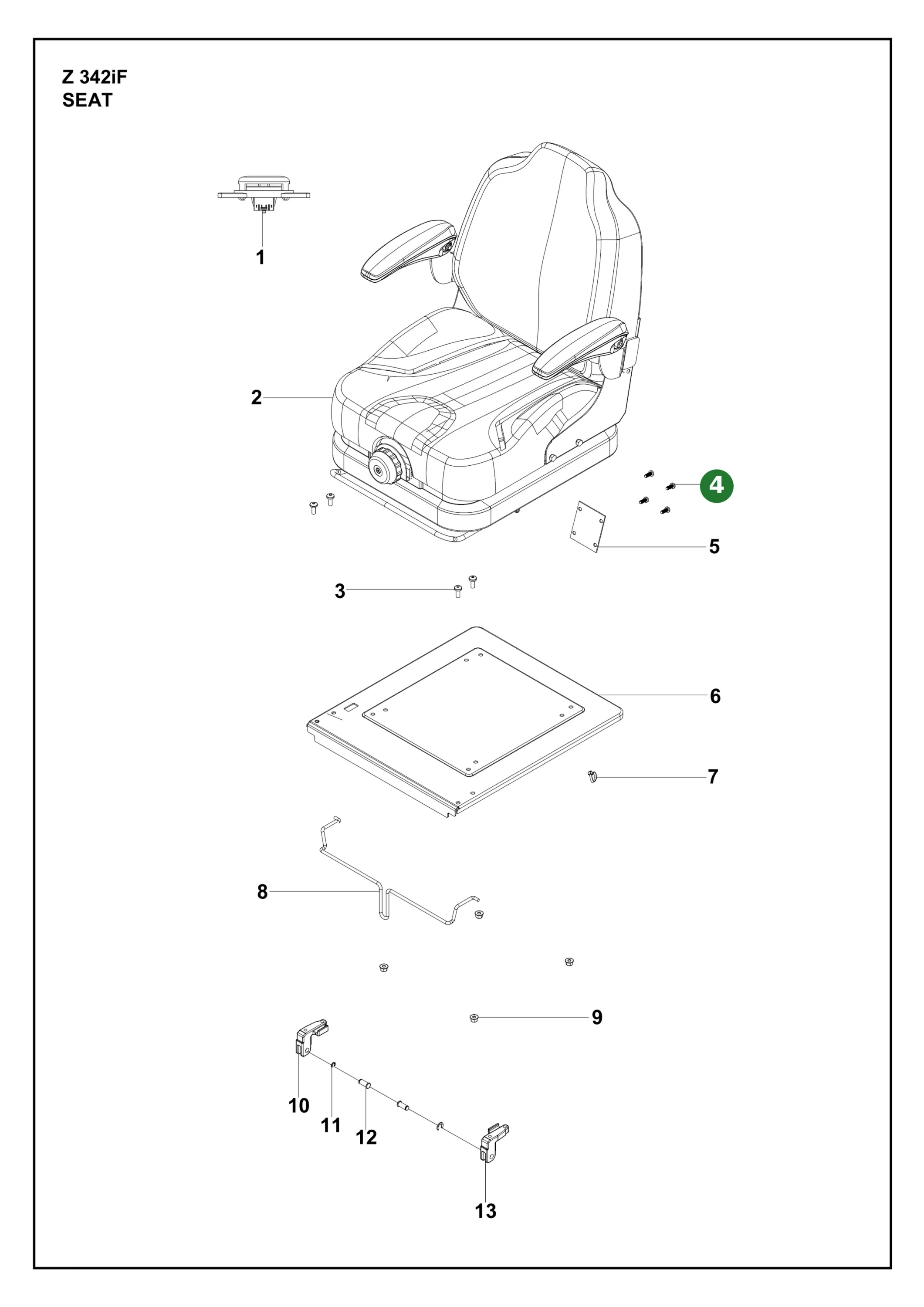 Position im Ersatzteilkatalog