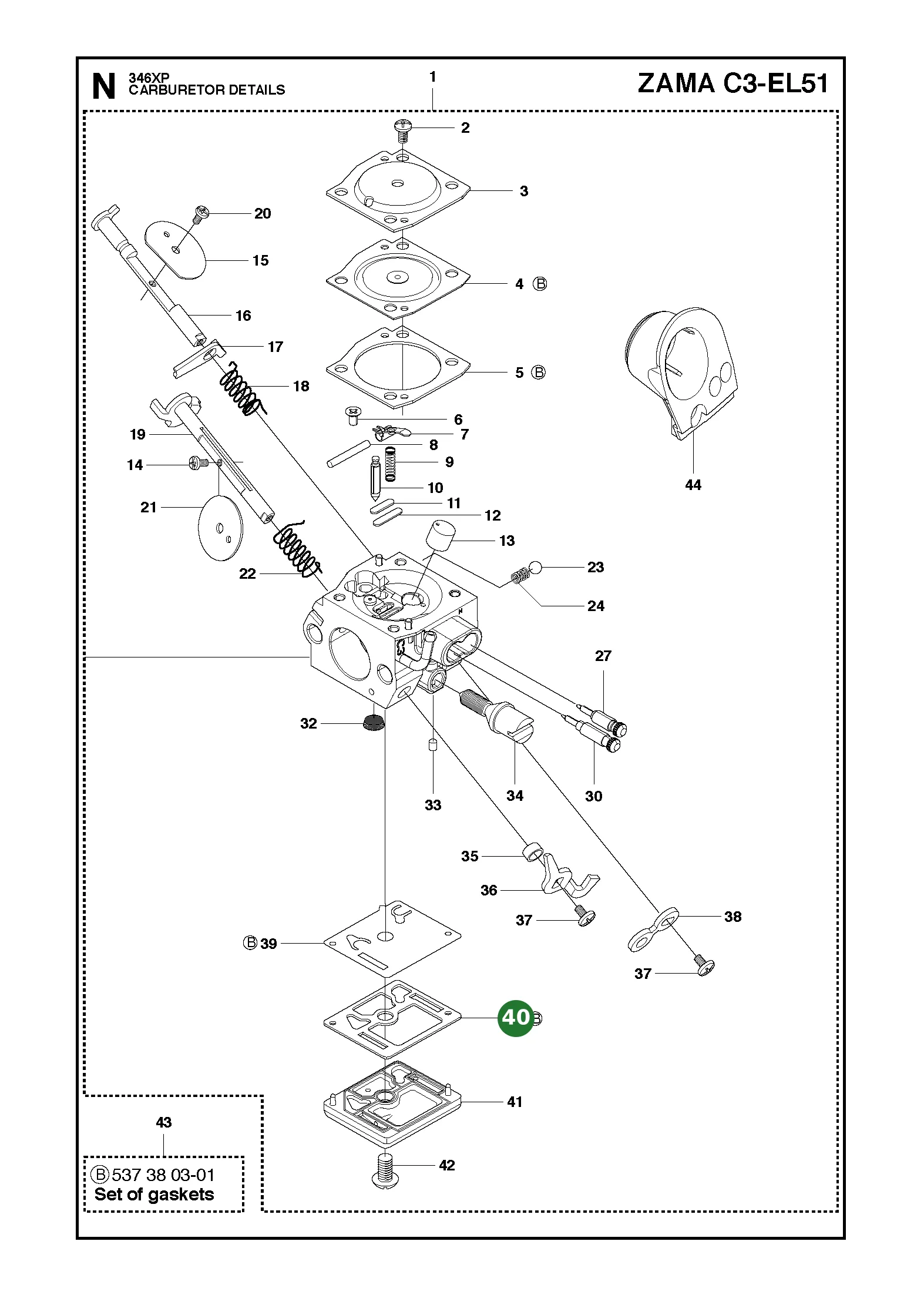 Position im Ersatzteilkatalog