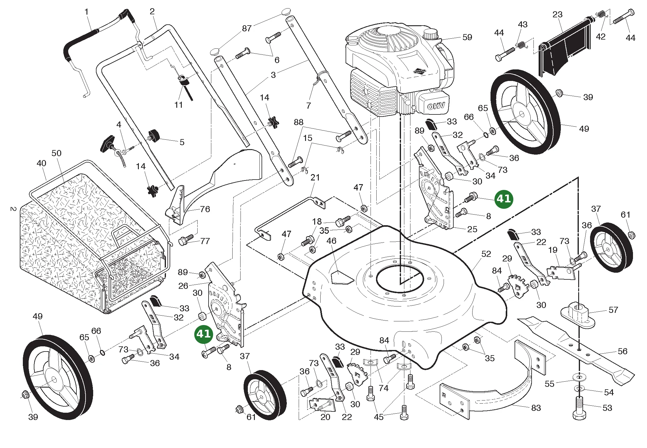 Position im Ersatzteilkatalog