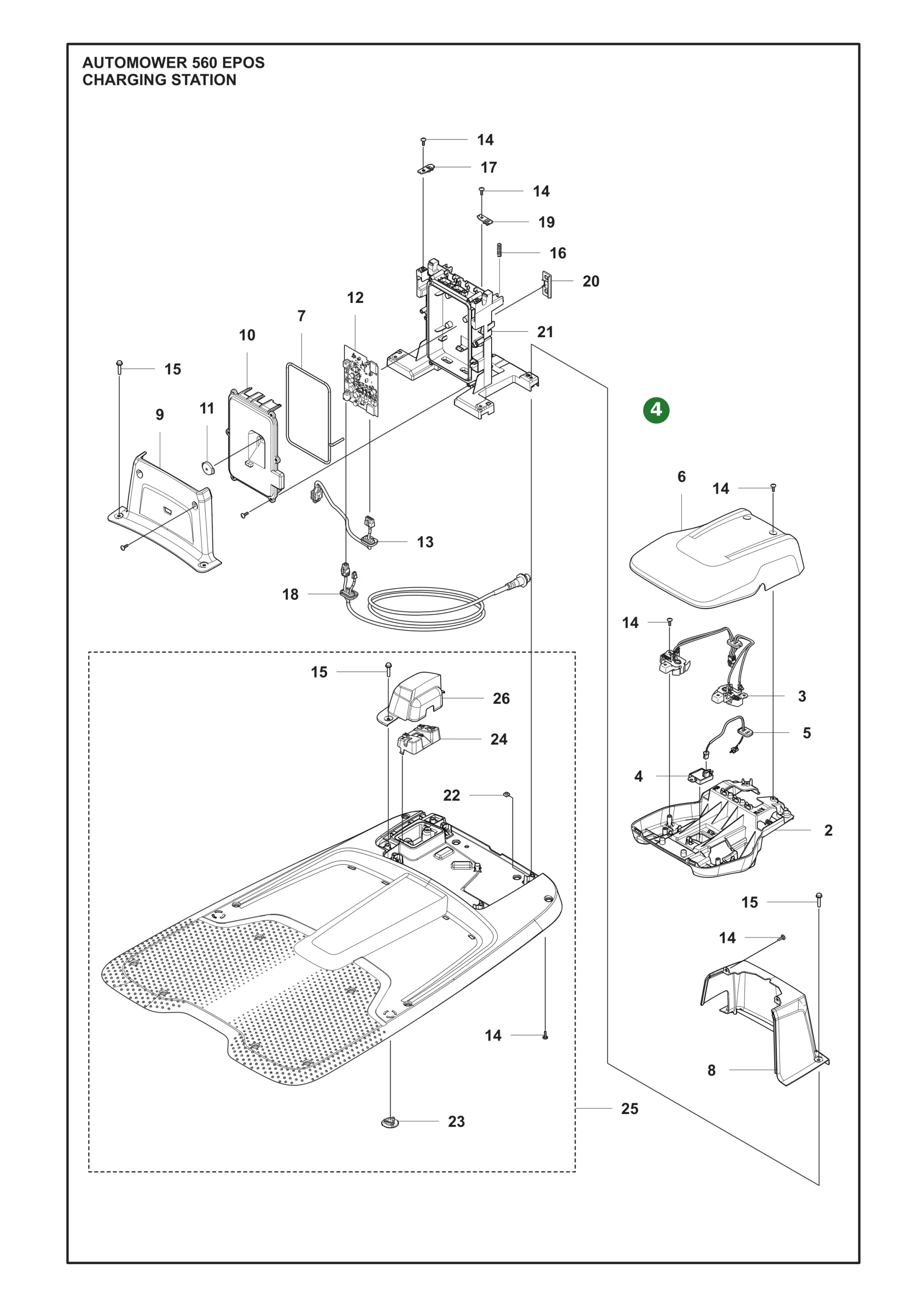 Position im Ersatzteilkatalog