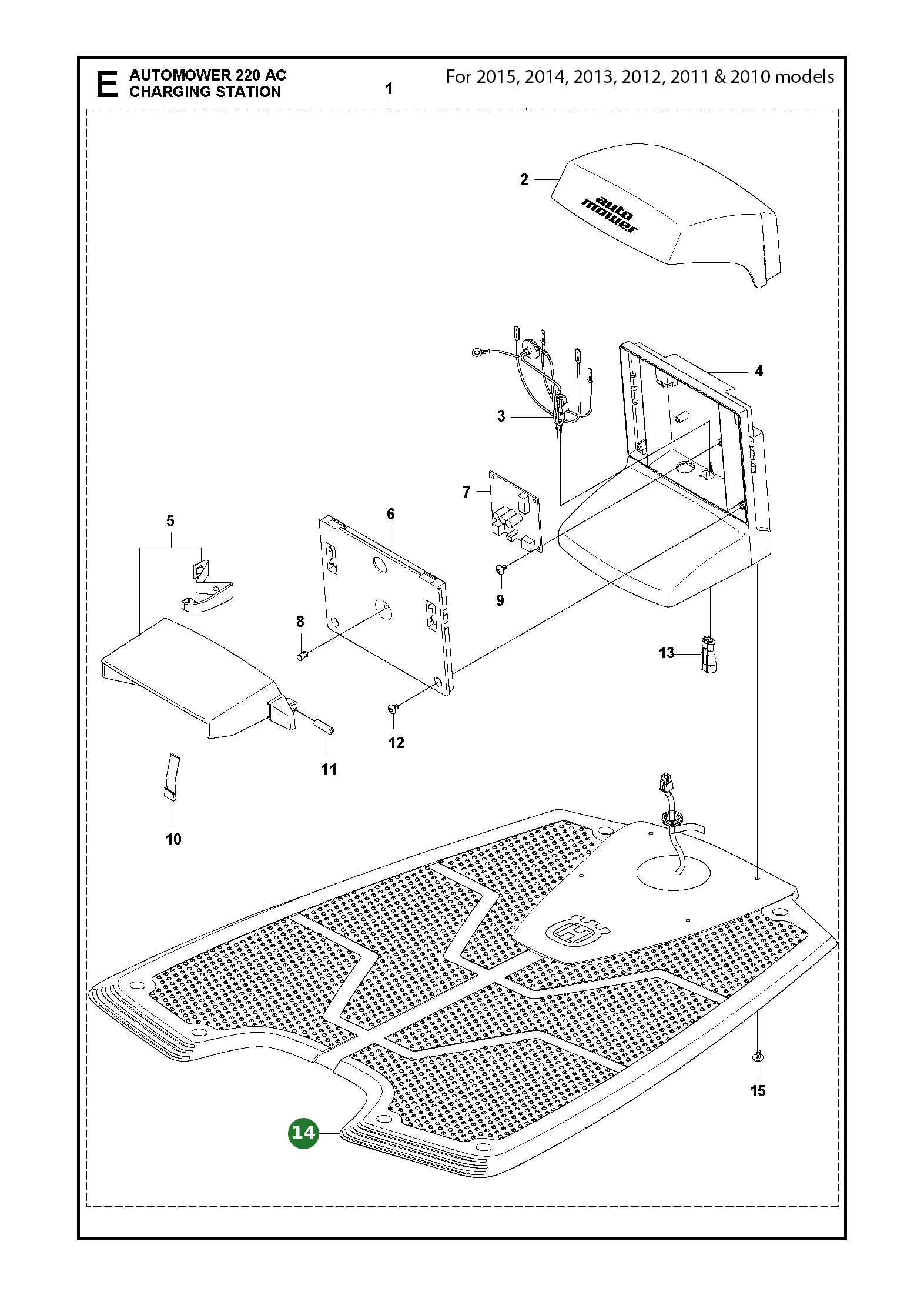 Position im Ersatzteilkatalog
