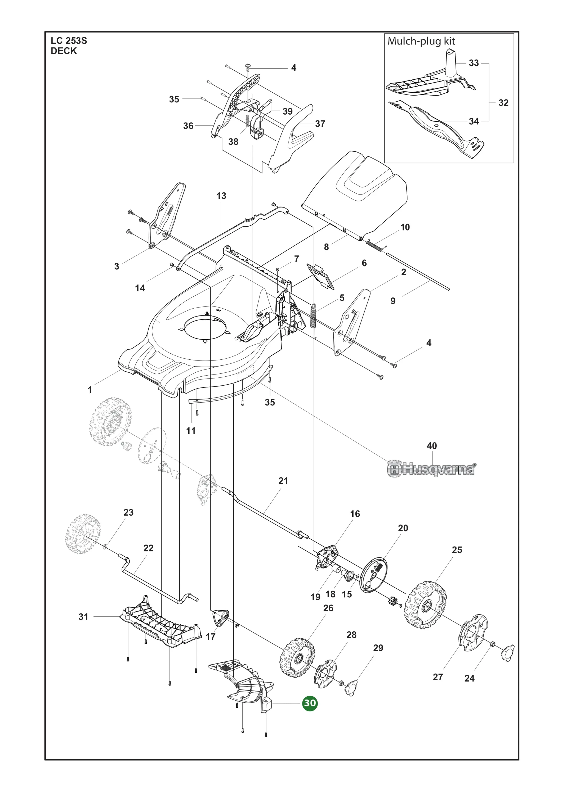 Position im Ersatzteilkatalog