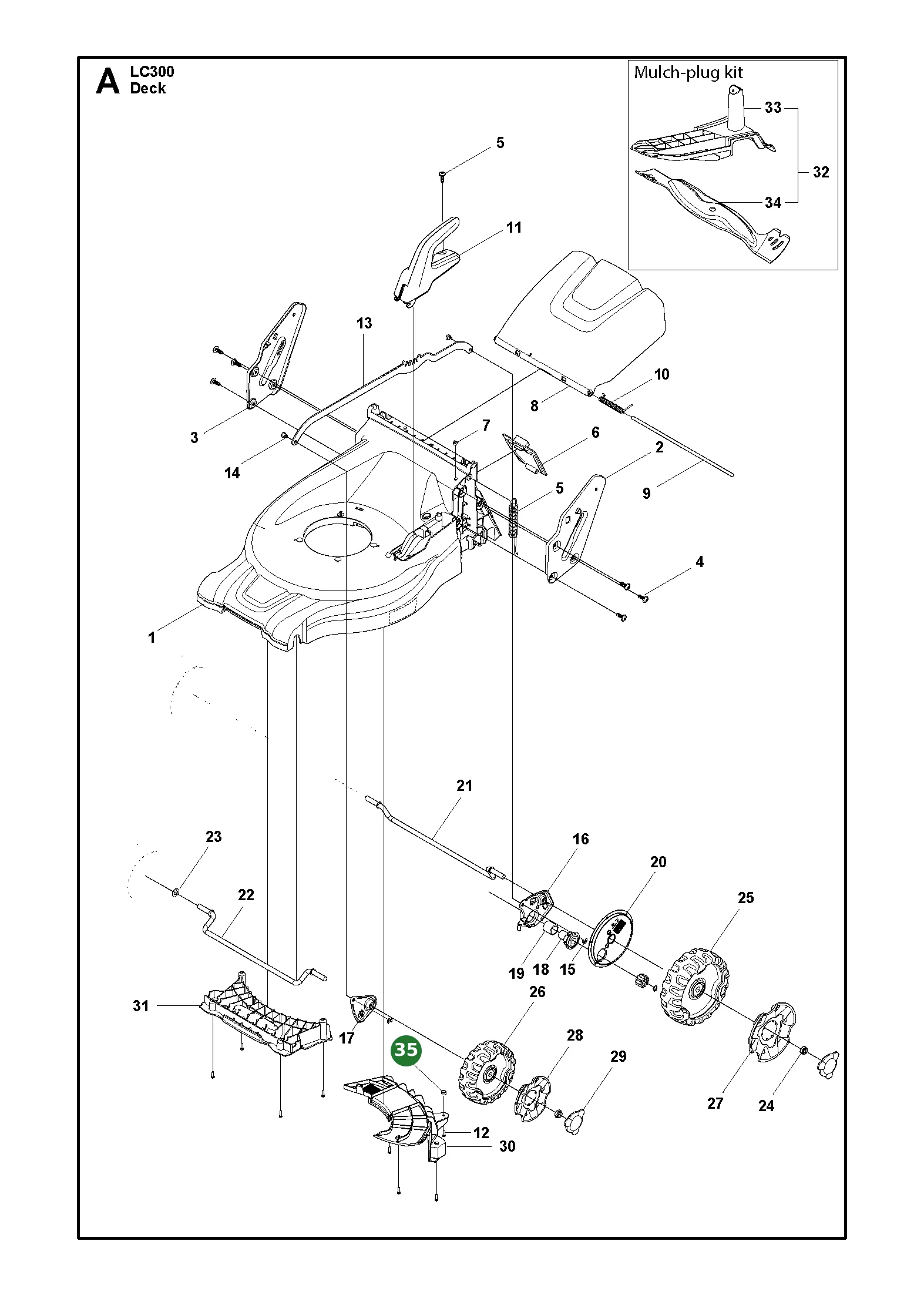 Position im Ersatzteilkatalog