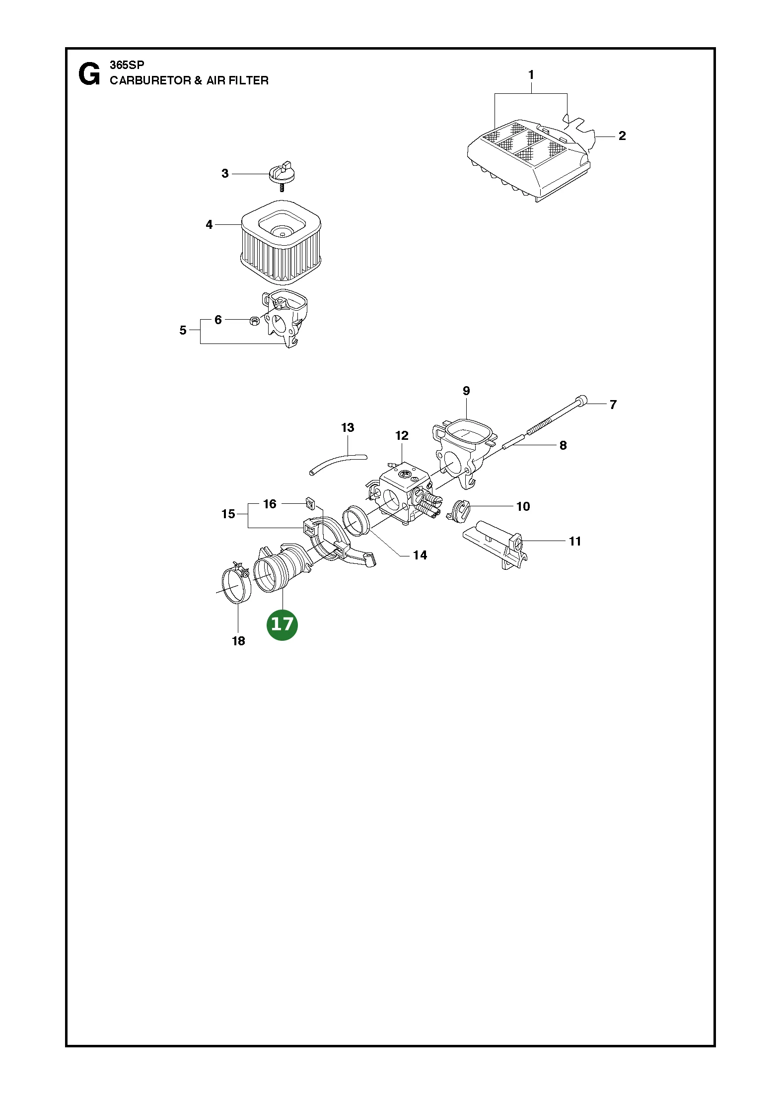 Position im Ersatzteilkatalog