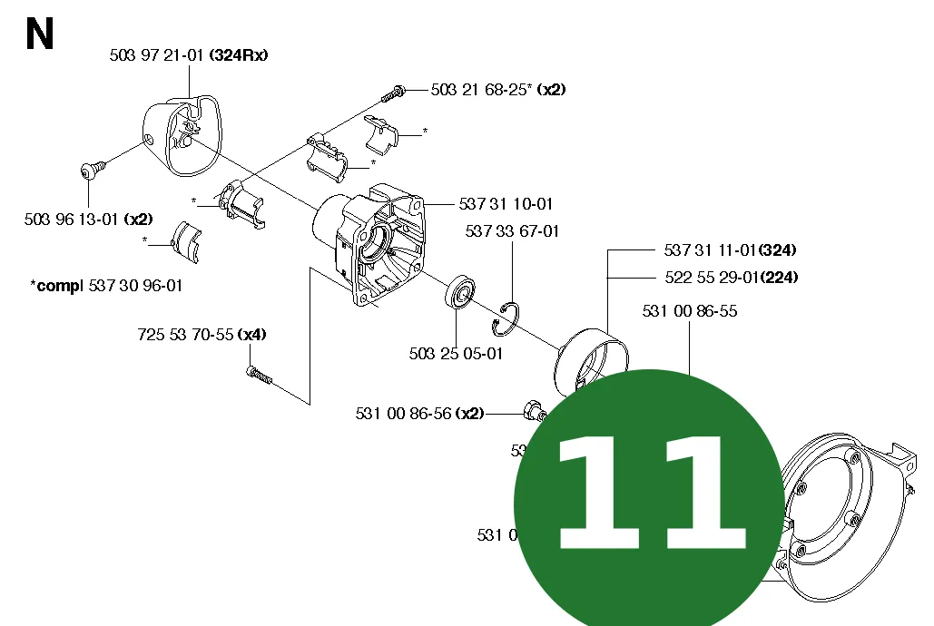 Position im Ersatzteilkatalog