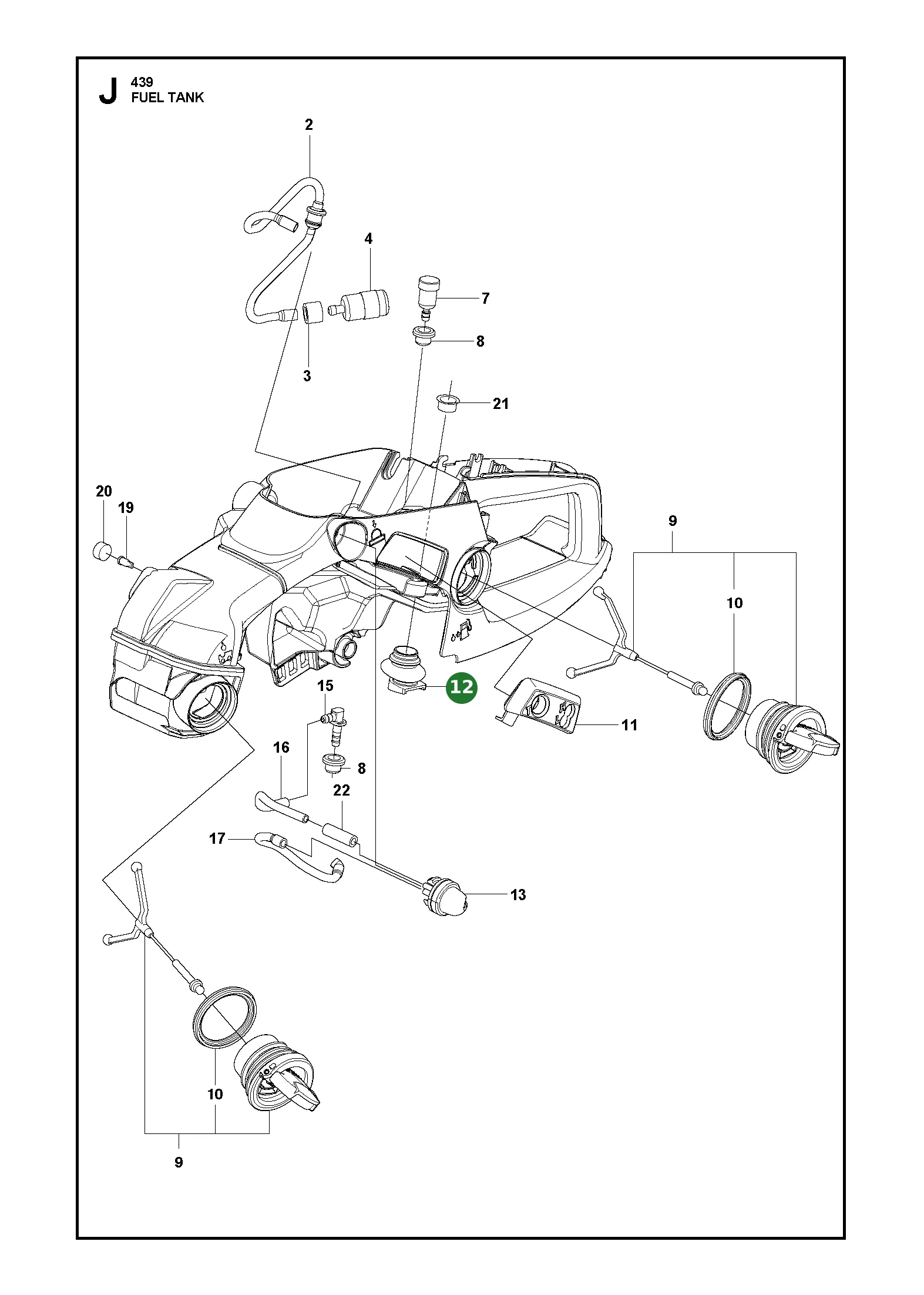 Position im Ersatzteilkatalog