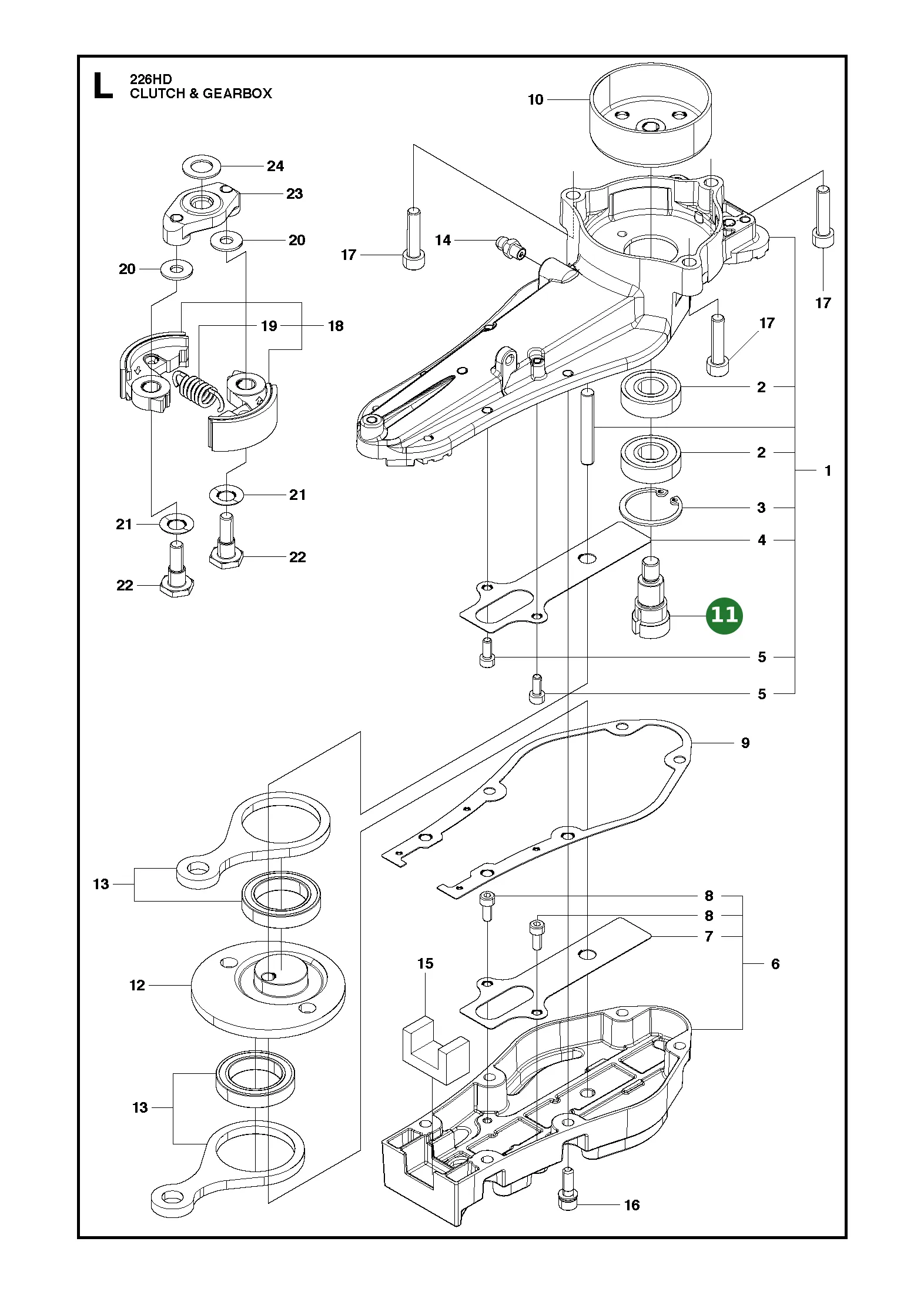 Position im Ersatzteilkatalog