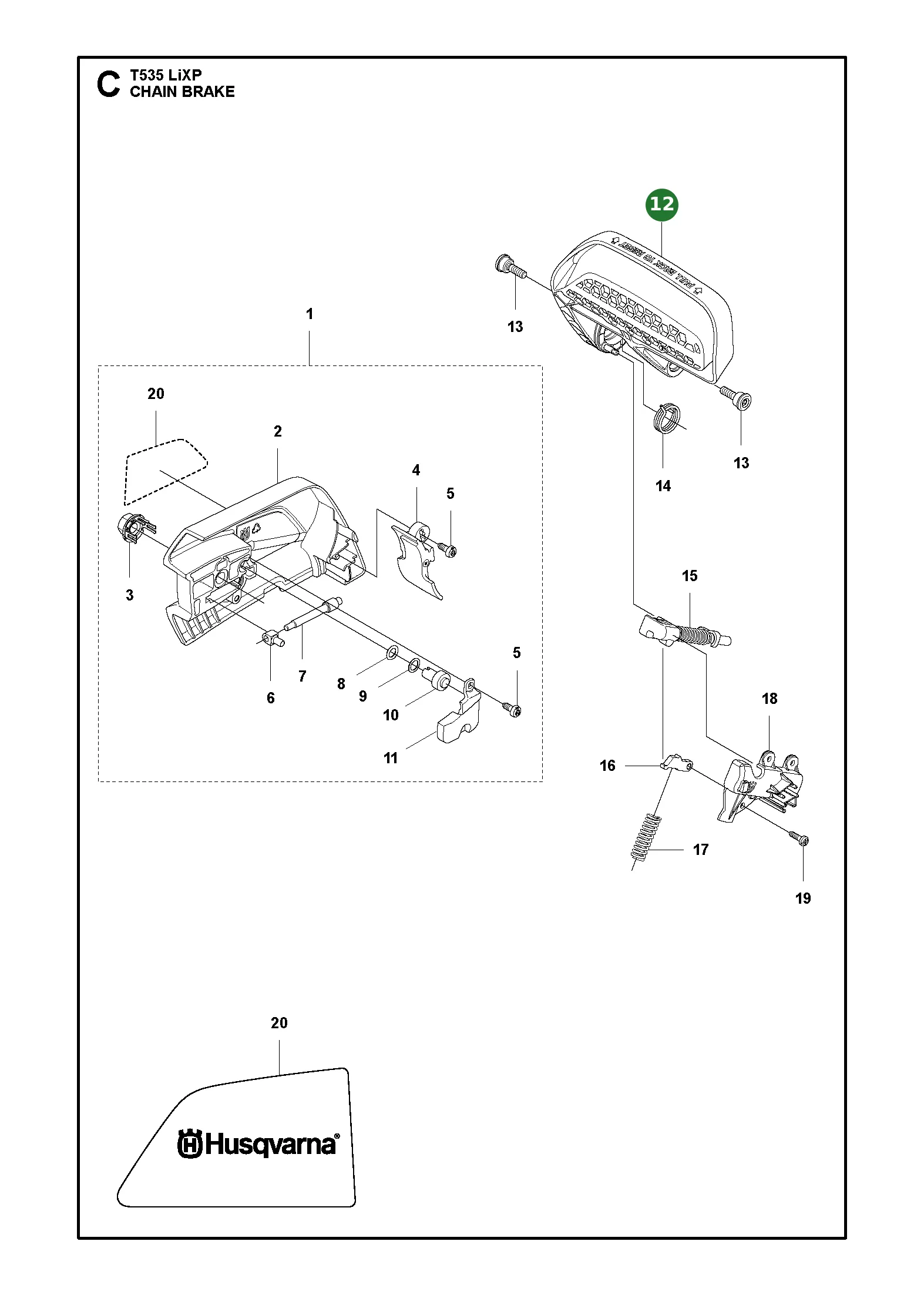 Position im Ersatzteilkatalog