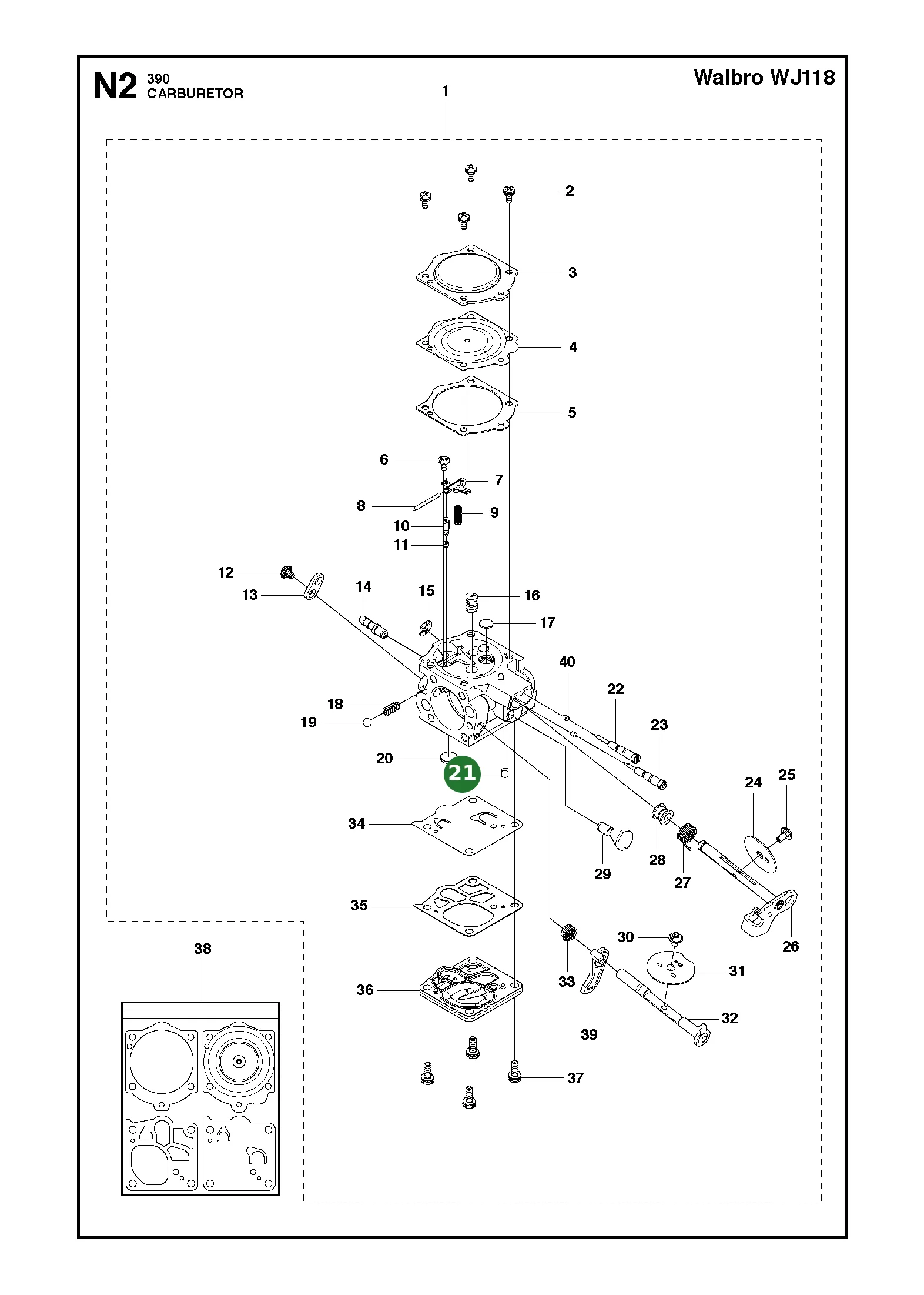 Position im Ersatzteilkatalog