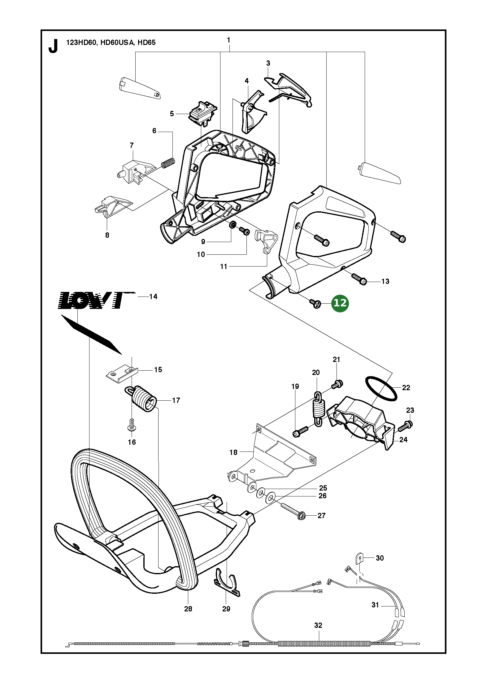 Position im Ersatzteilkatalog