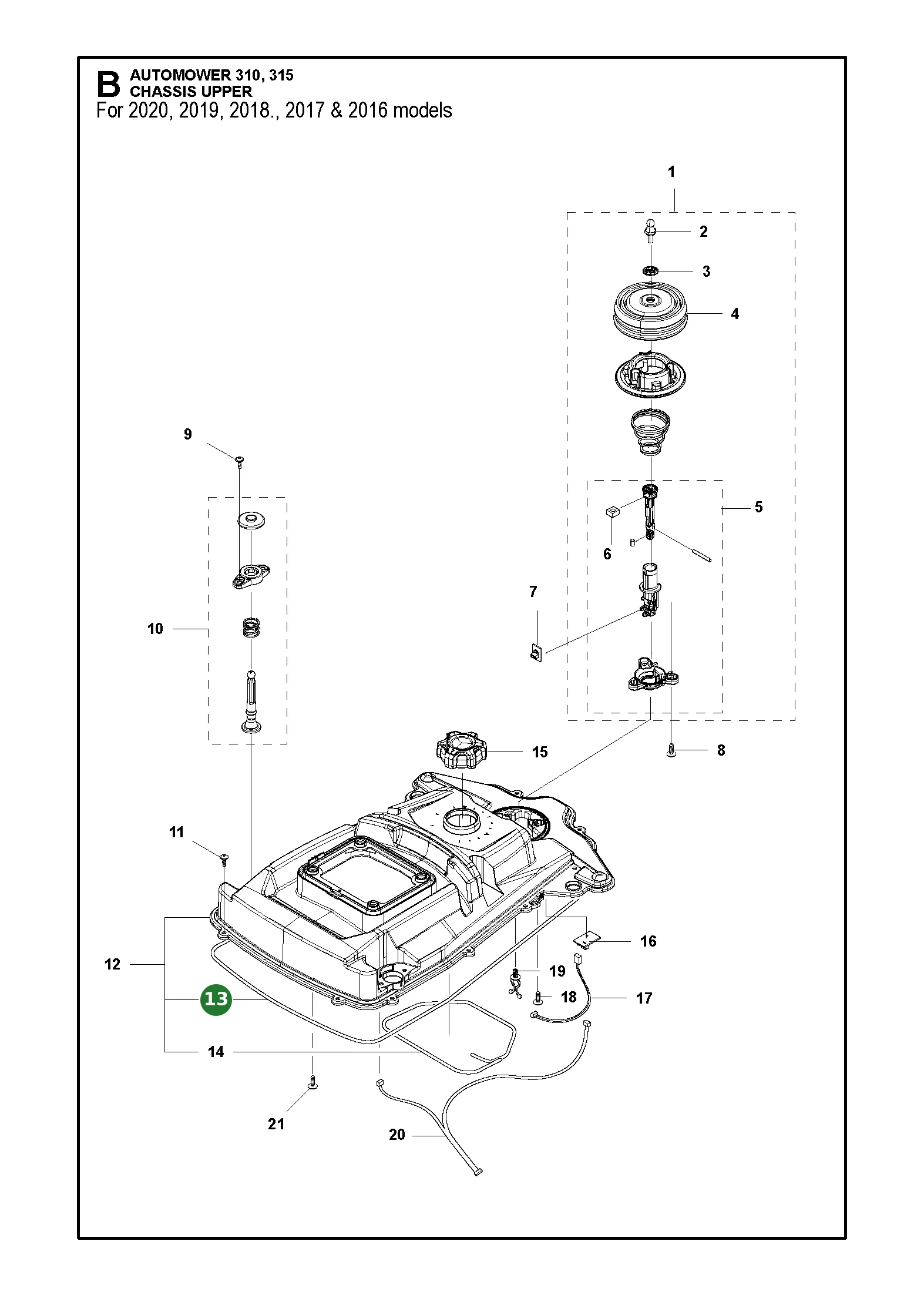 Position im Ersatzteilkatalog