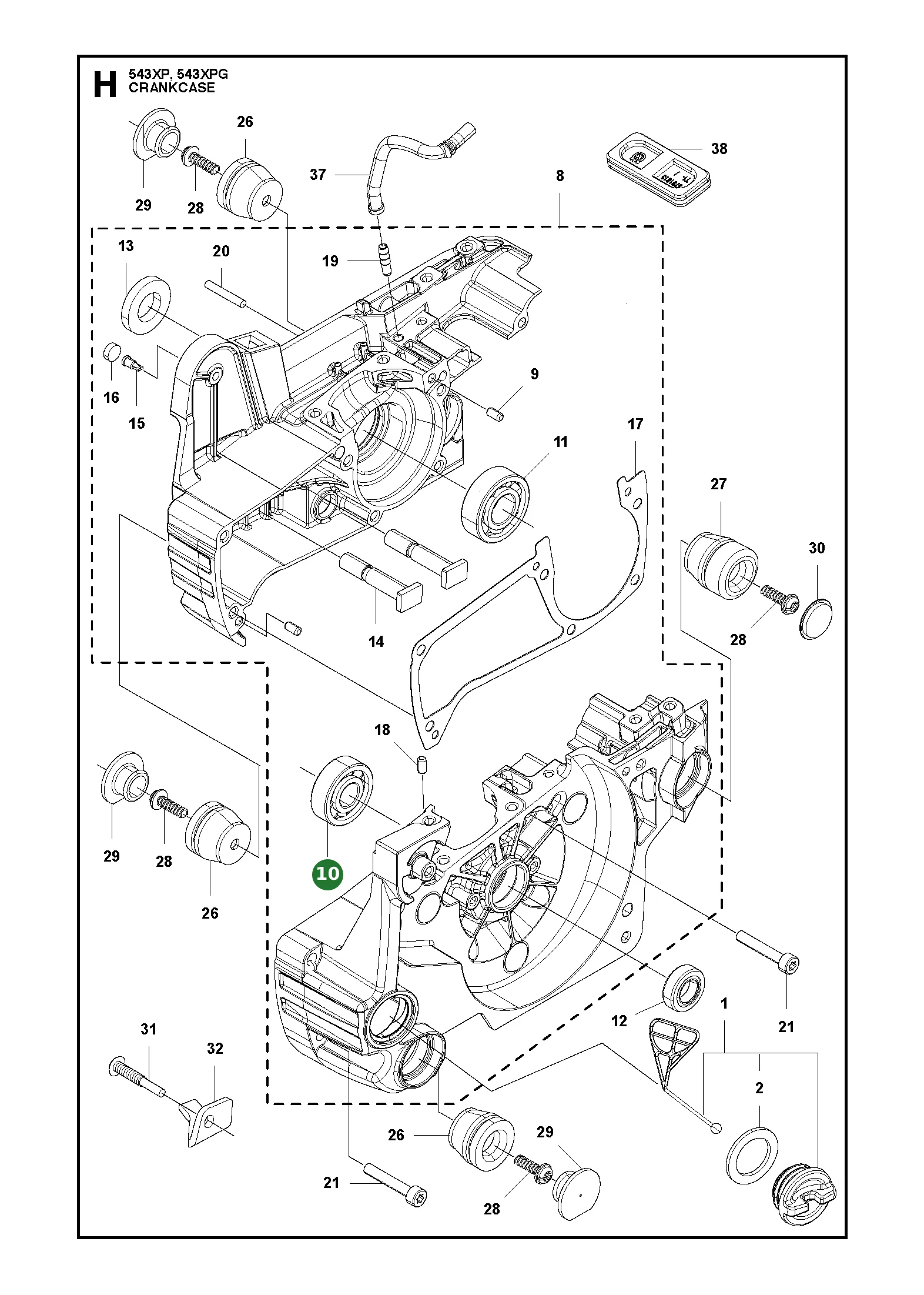 Position im Ersatzteilkatalog