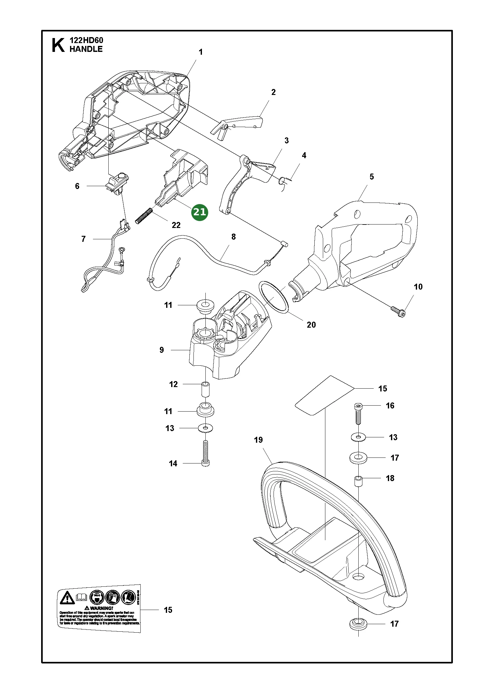 Position im Ersatzteilkatalog