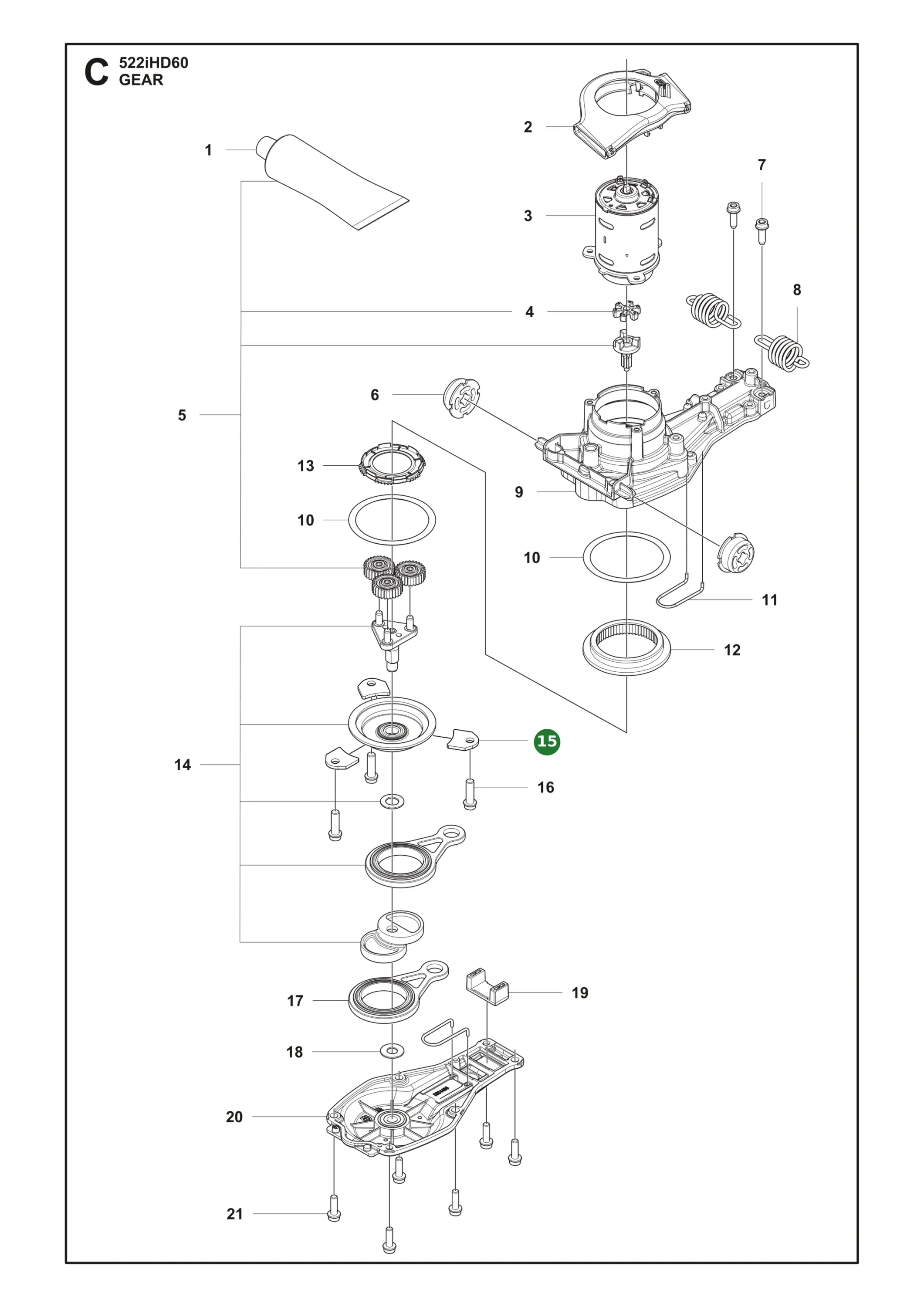 Position im Ersatzteilkatalog