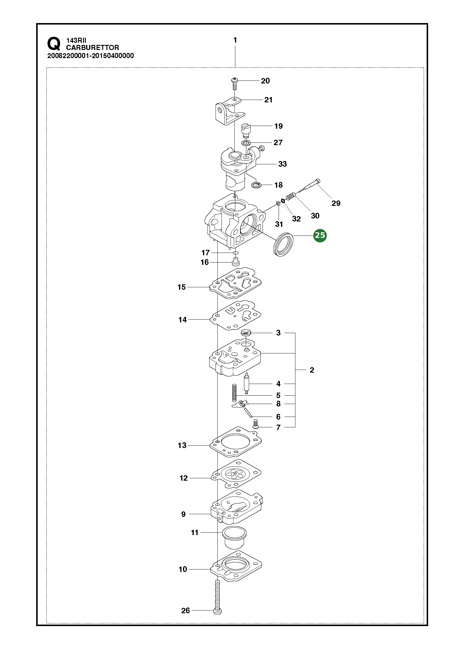 Position im Ersatzteilkatalog
