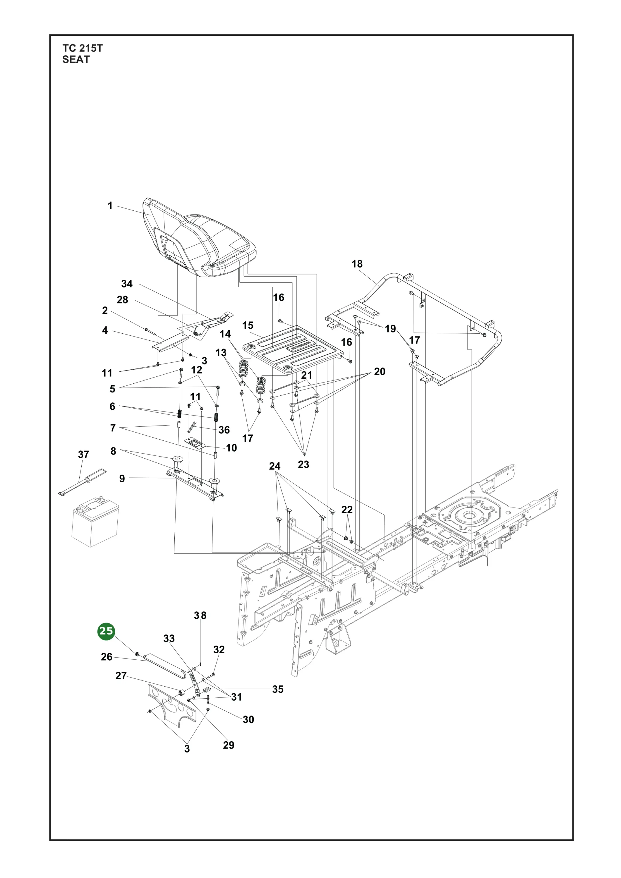 Position im Ersatzteilkatalog