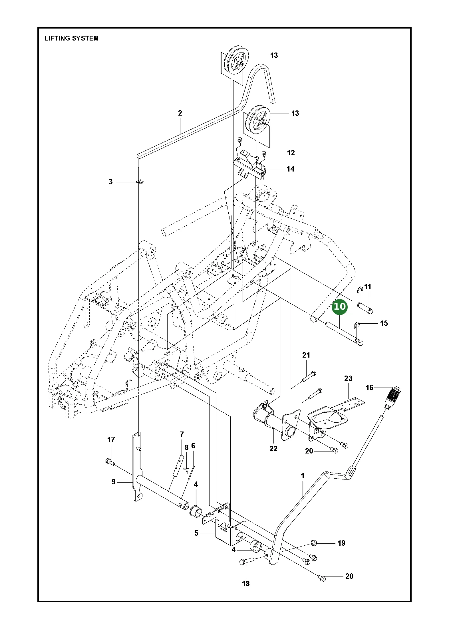 Position im Ersatzteilkatalog