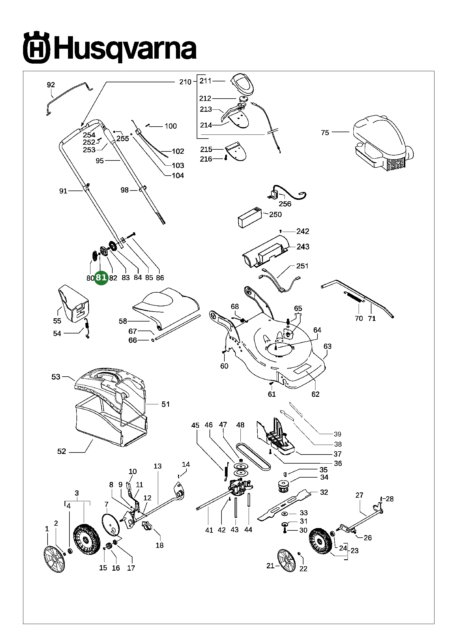 Position im Ersatzteilkatalog