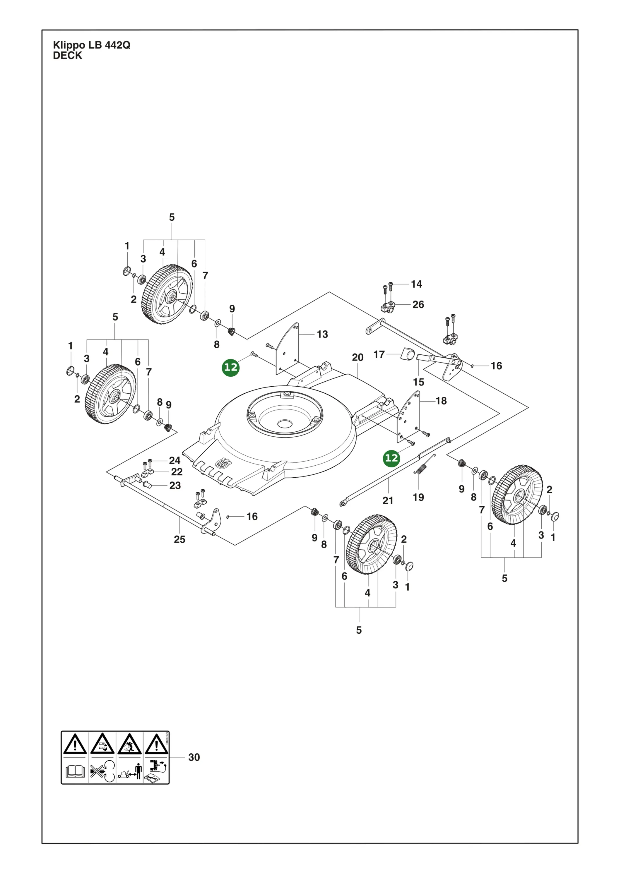 Position im Ersatzteilkatalog