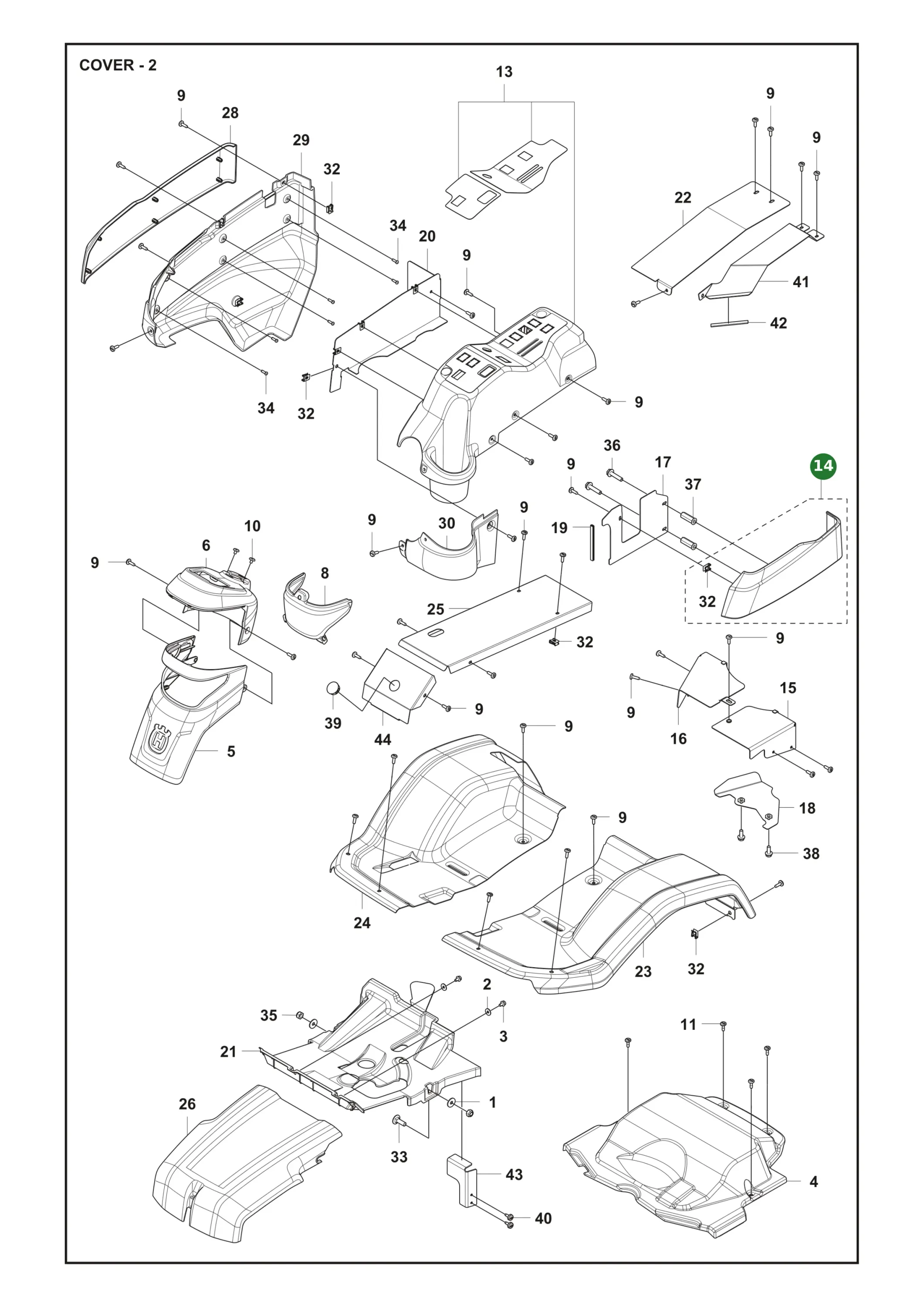 Position im Ersatzteilkatalog
