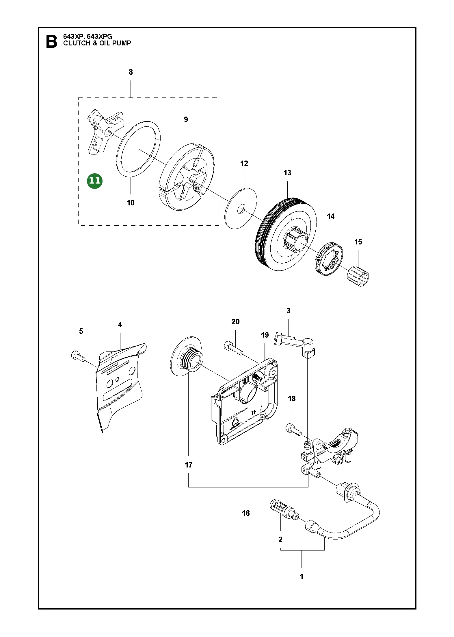 Position im Ersatzteilkatalog