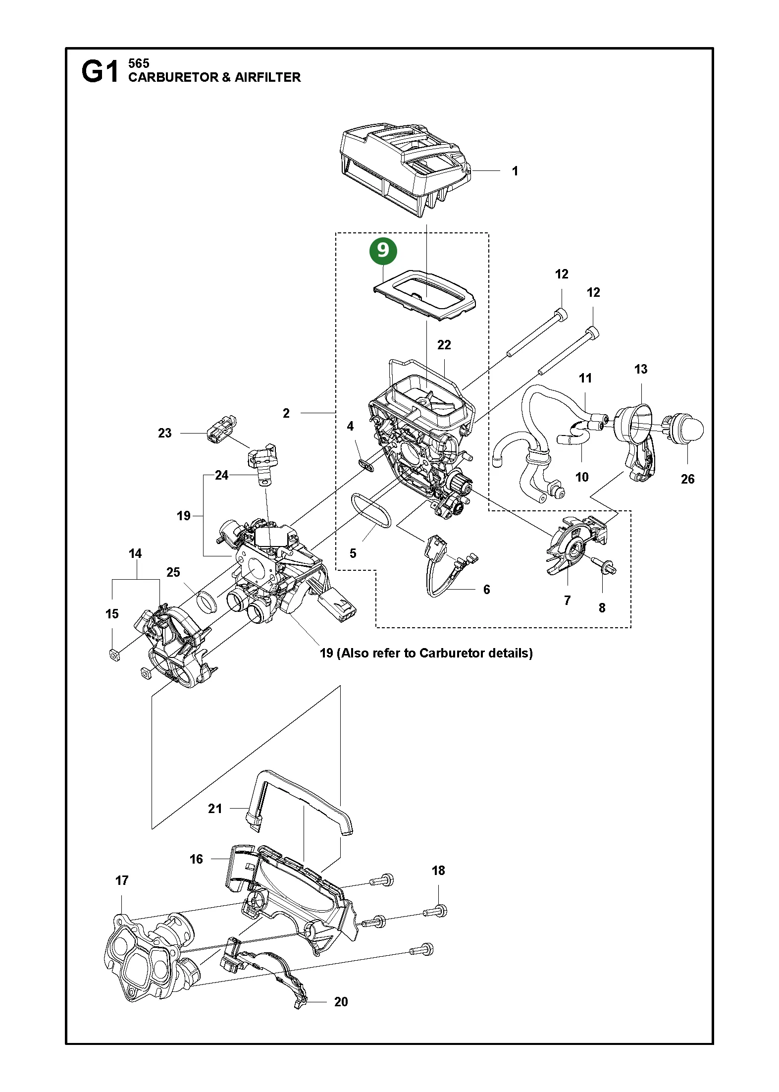 Position im Ersatzteilkatalog