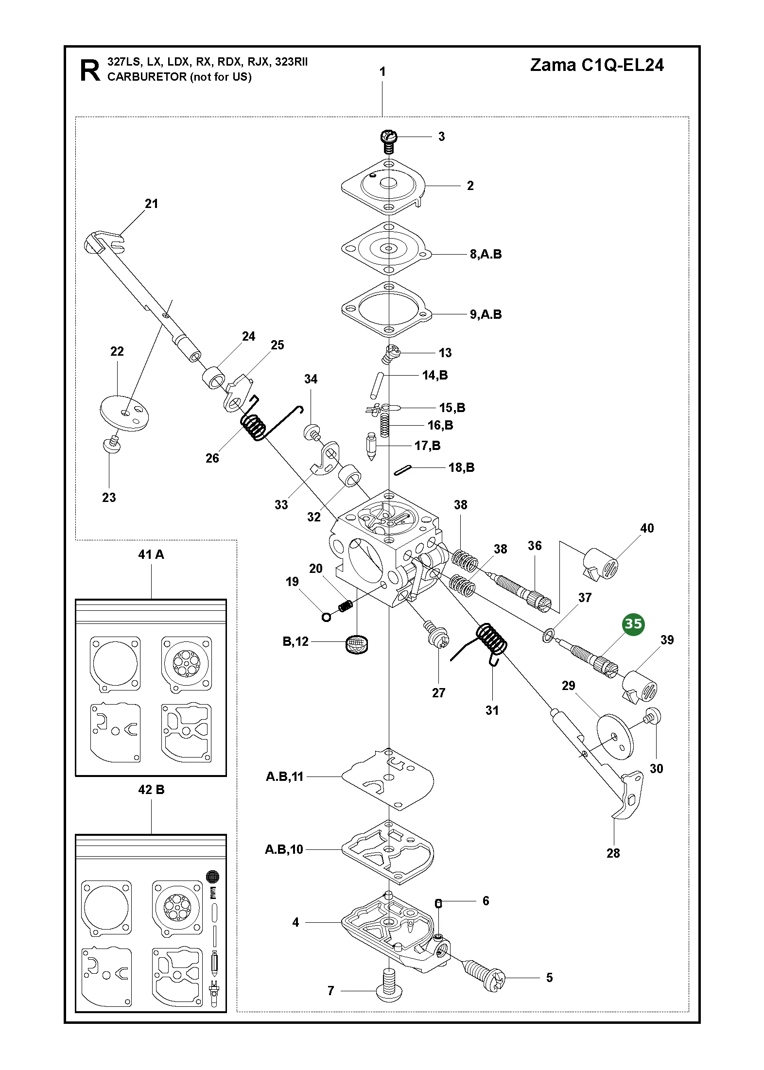 Position im Ersatzteilkatalog