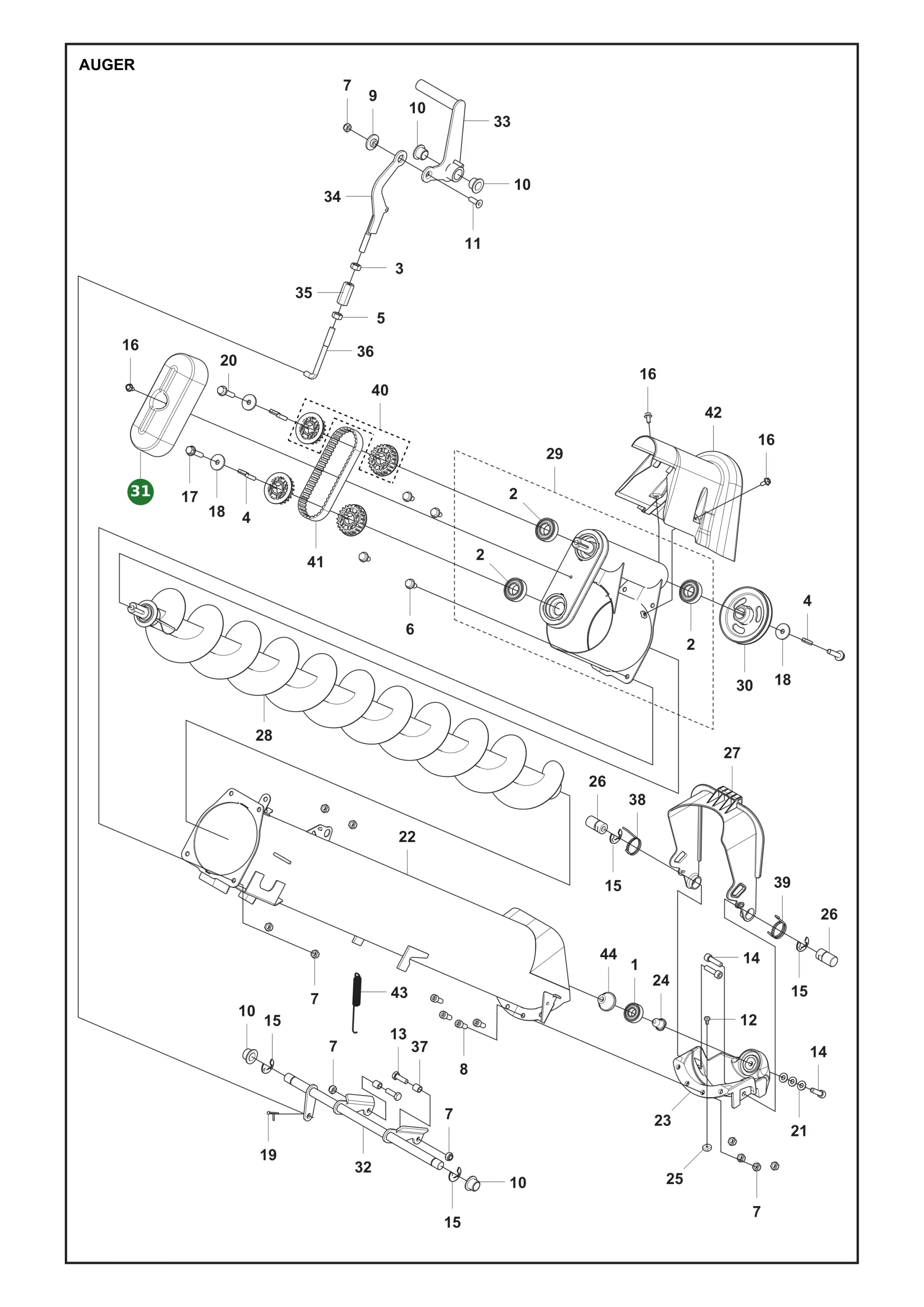 Position im Ersatzteilkatalog