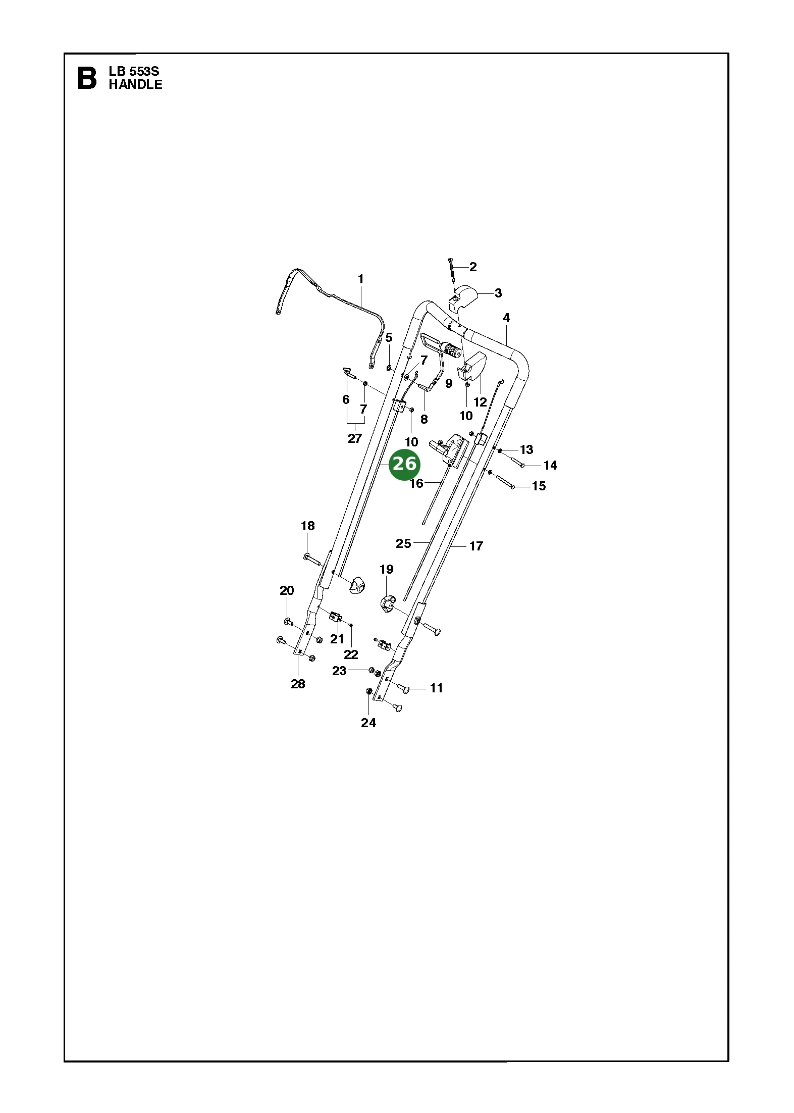 Position im Ersatzteilkatalog