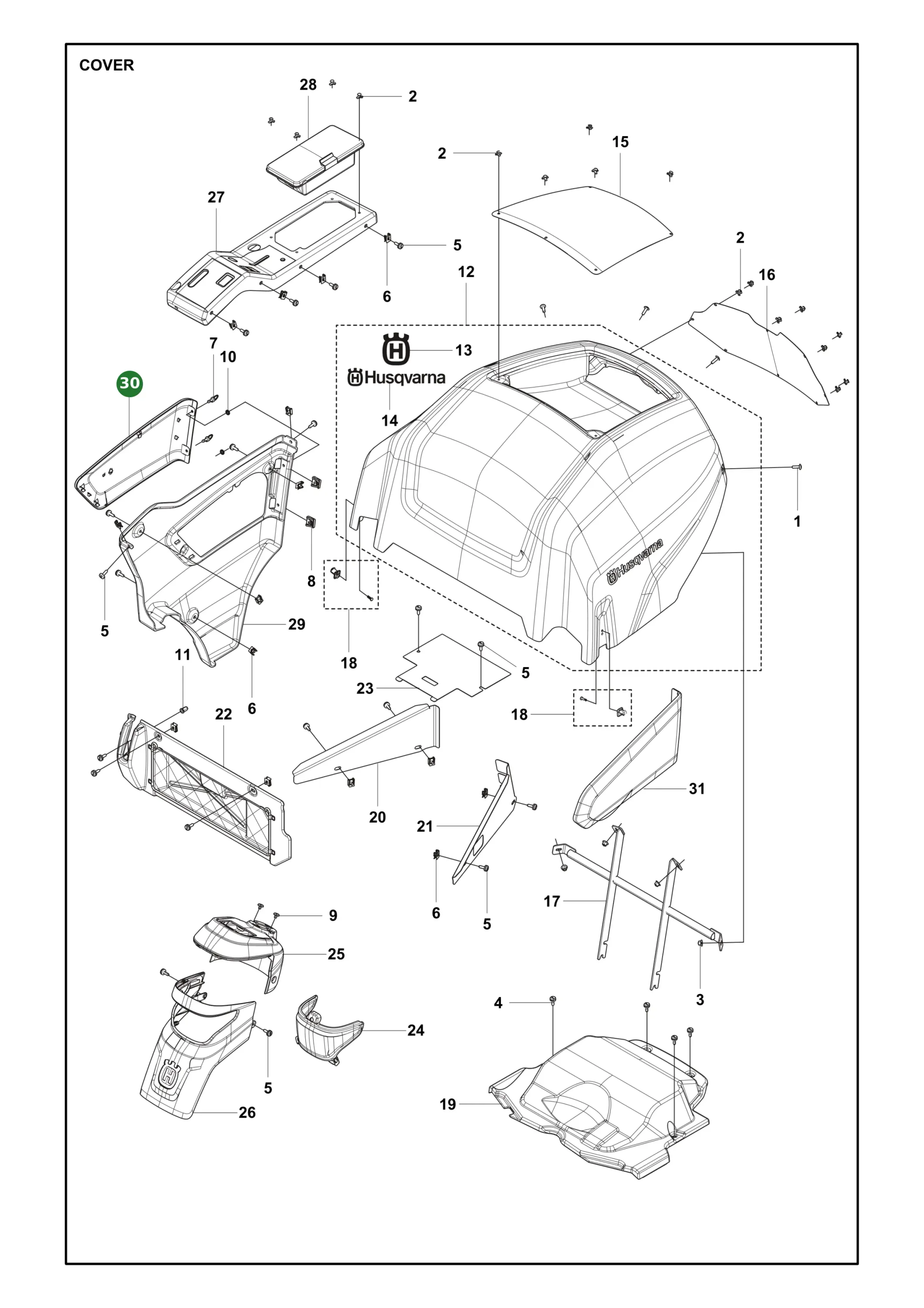 Position im Ersatzteilkatalog
