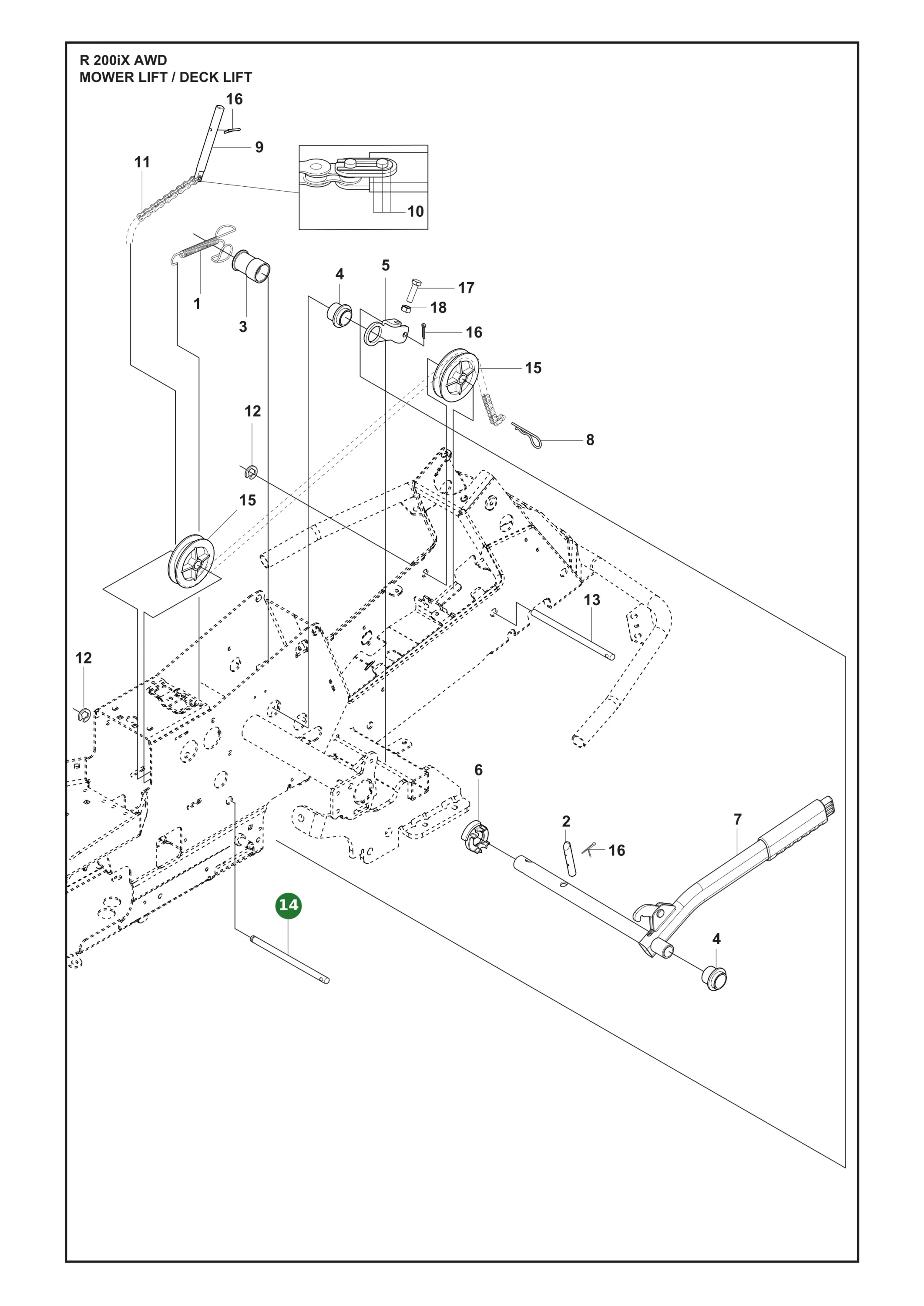 Position im Ersatzteilkatalog