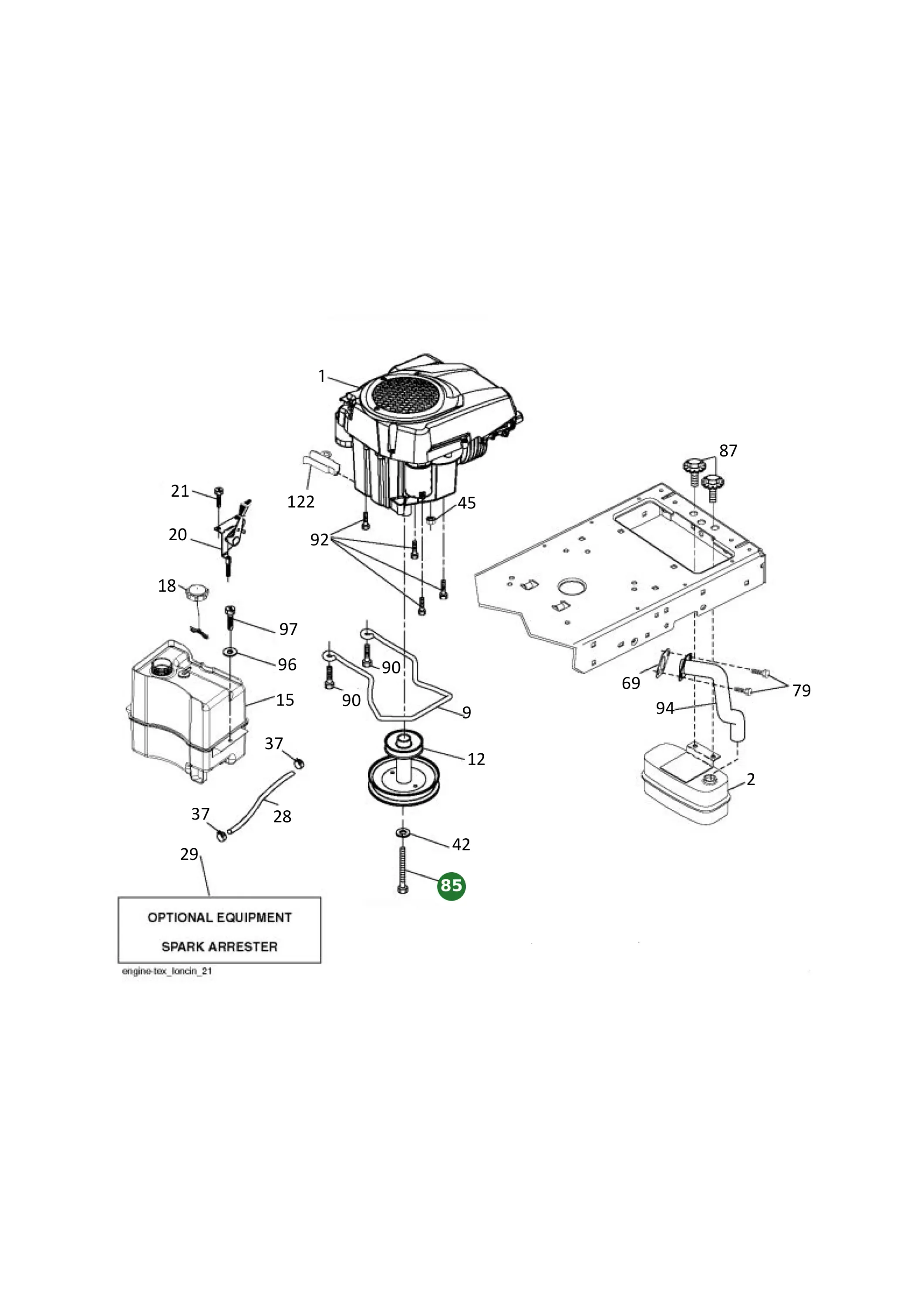 Position im Ersatzteilkatalog