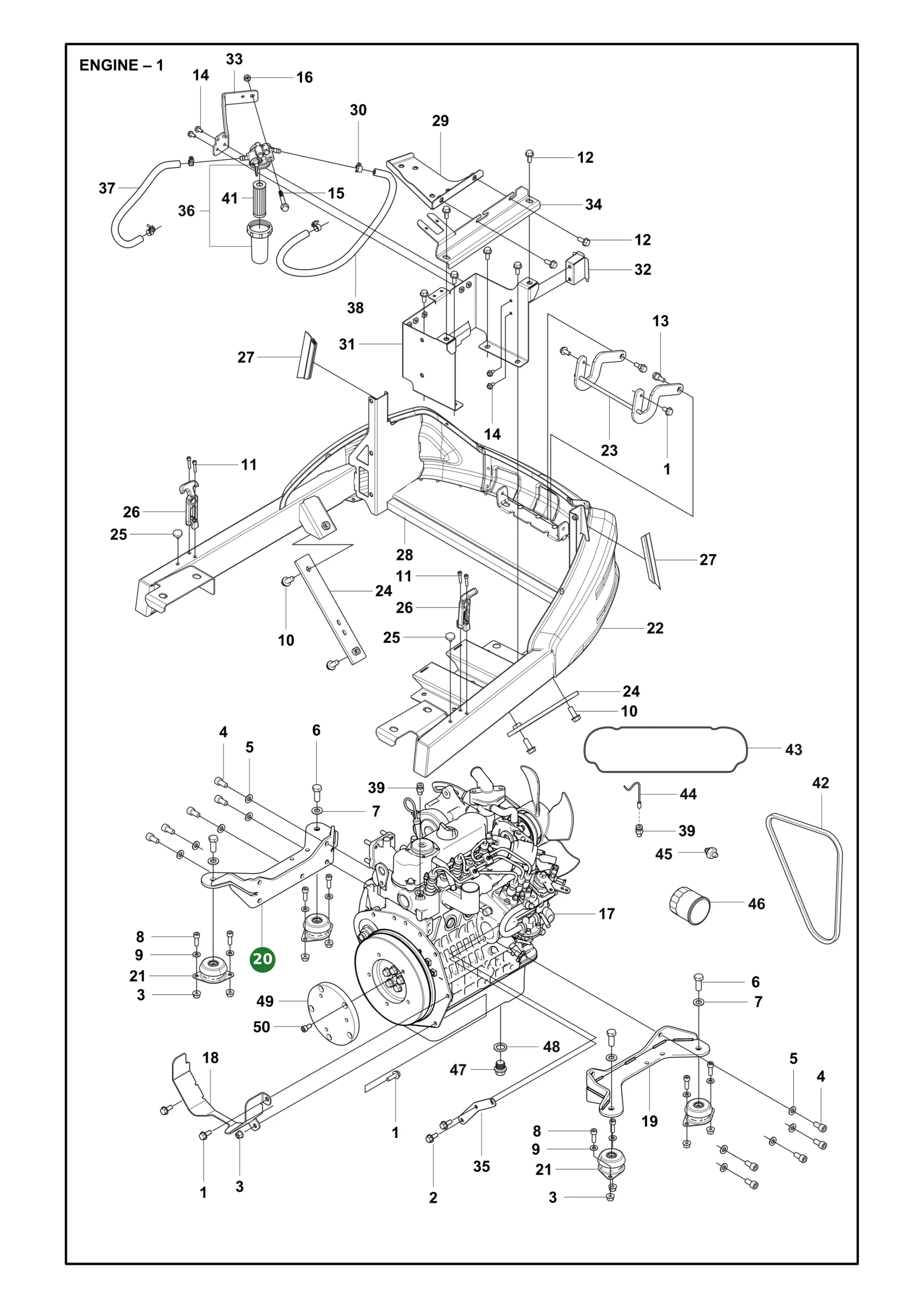 Position im Ersatzteilkatalog
