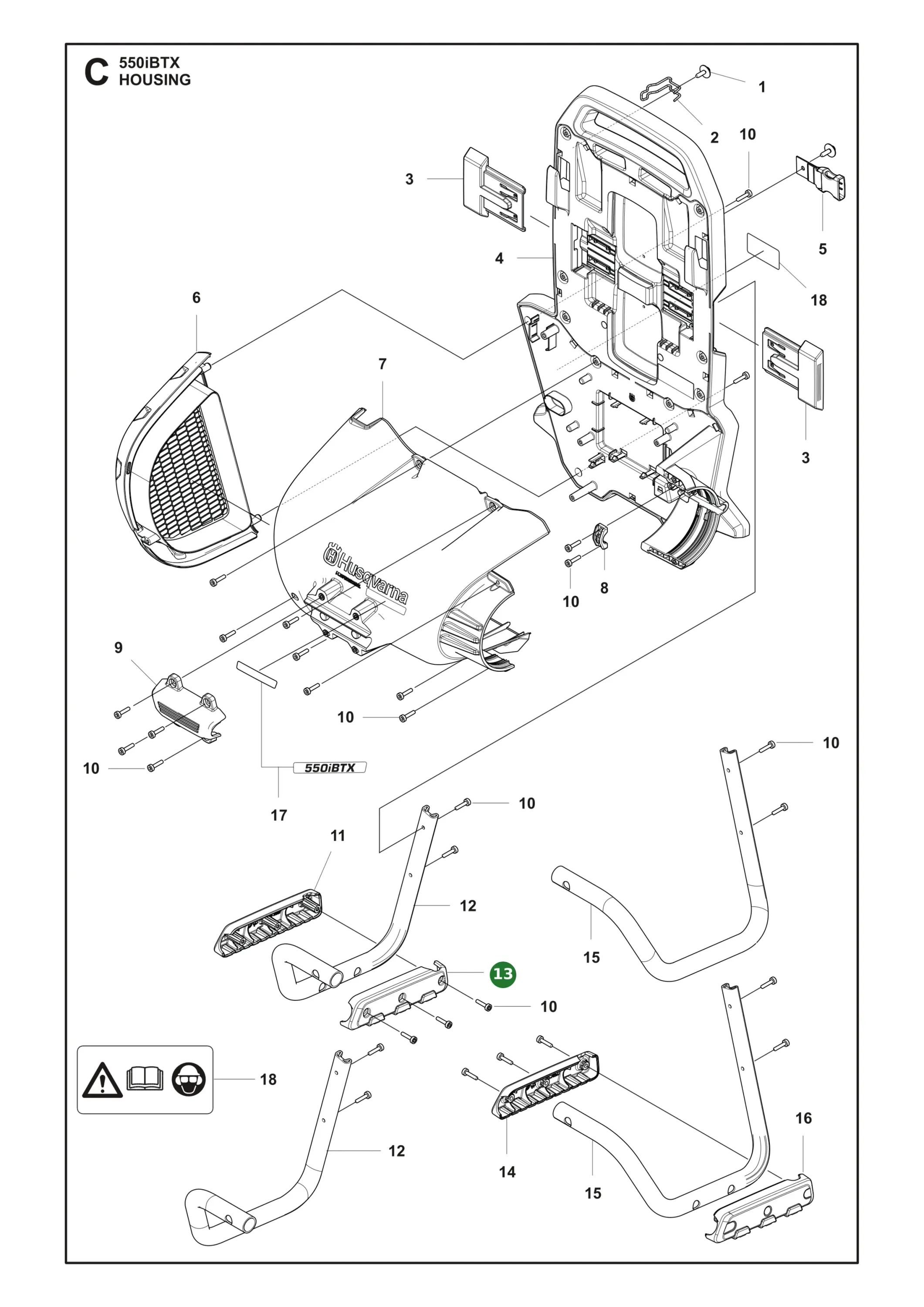 Position im Ersatzteilkatalog
