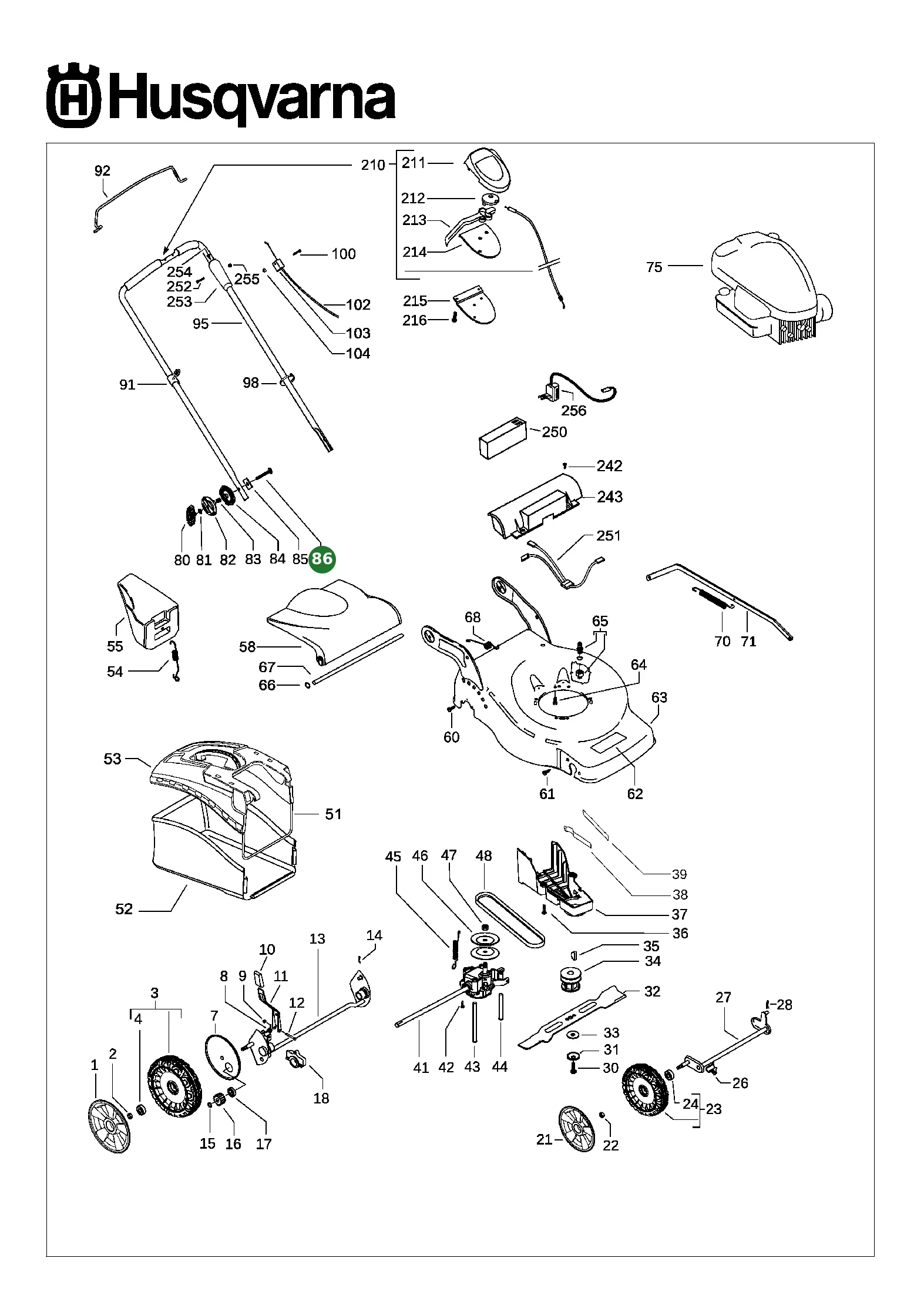 Position im Ersatzteilkatalog