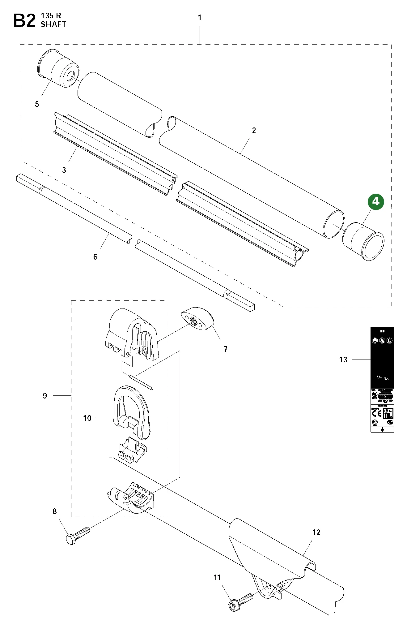 Position im Ersatzteilkatalog