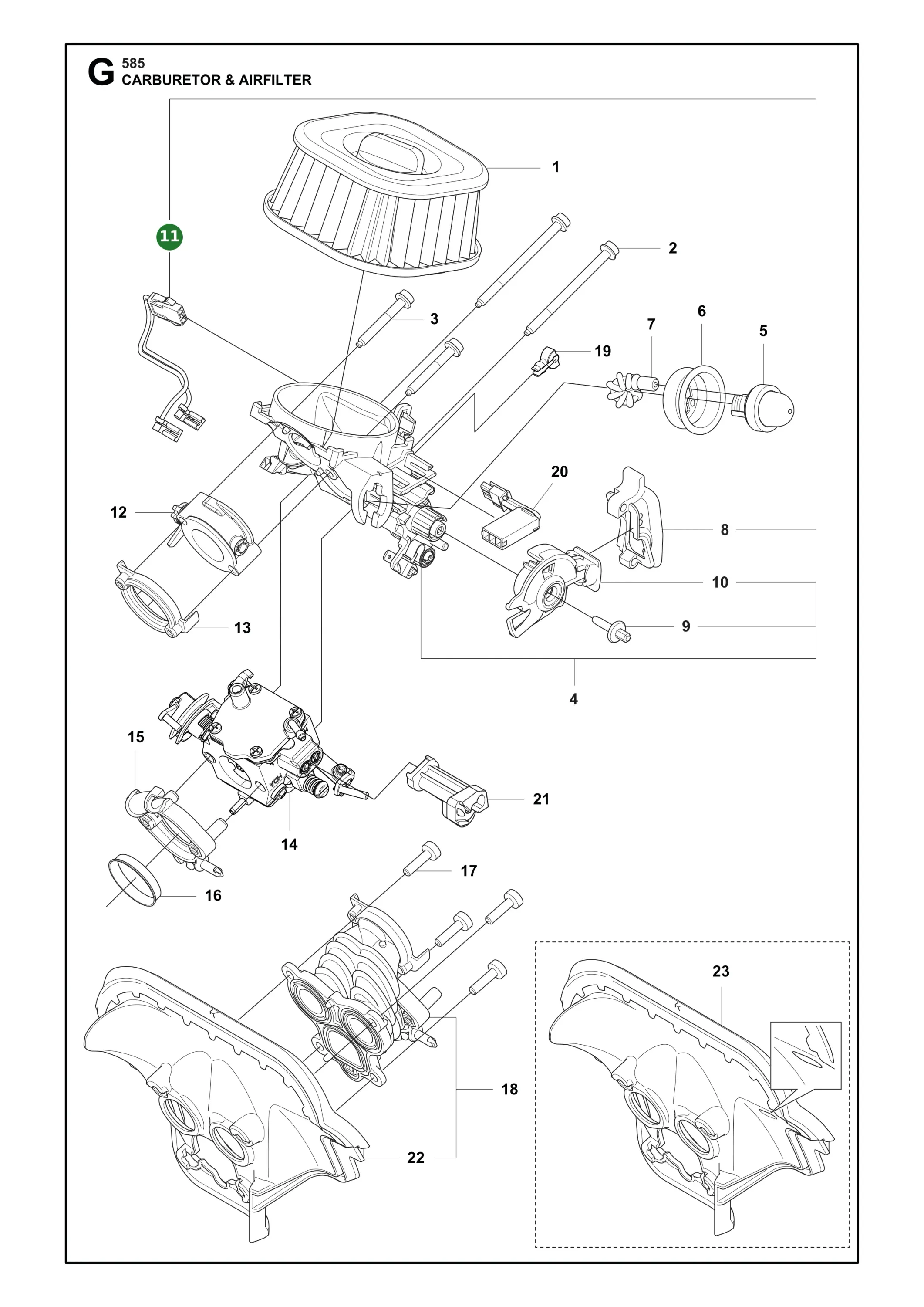 Position im Ersatzteilkatalog