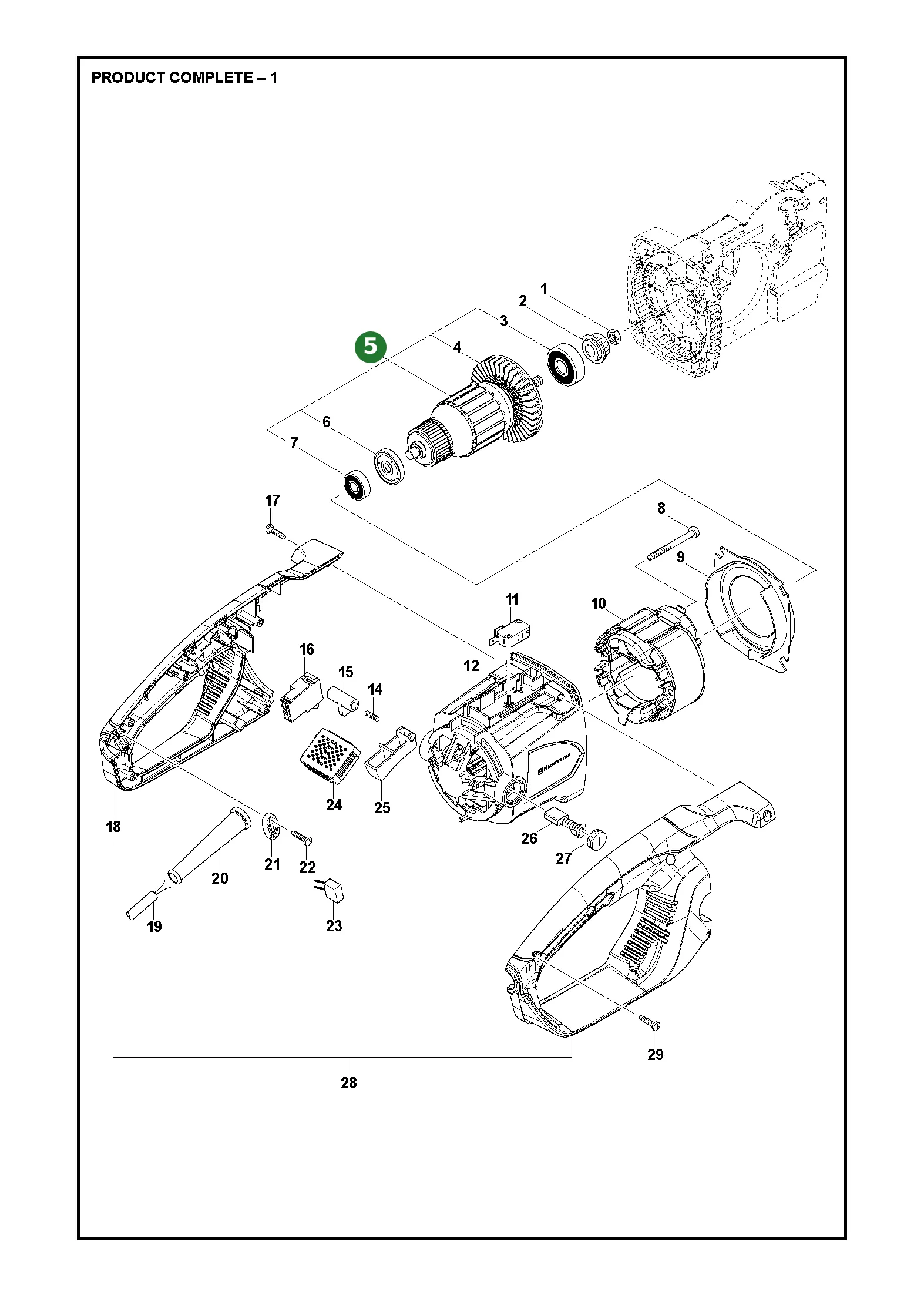 Position im Ersatzteilkatalog