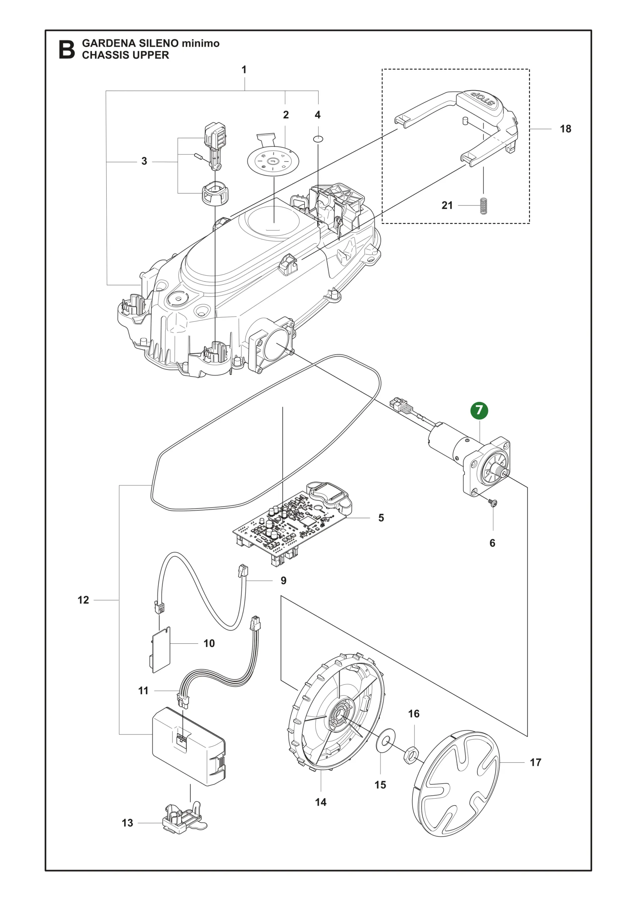 Position im Ersatzteilkatalog
