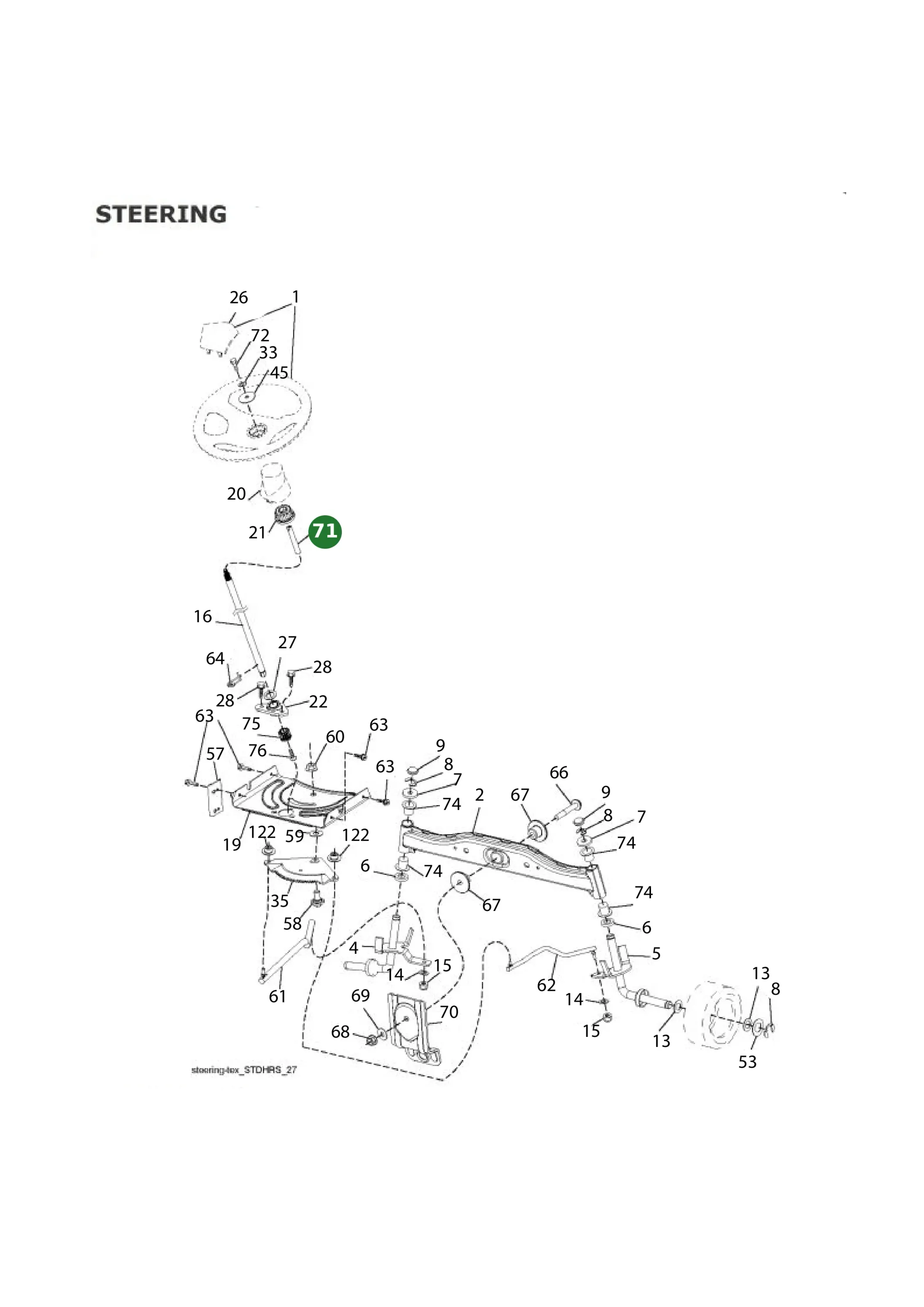Position im Ersatzteilkatalog