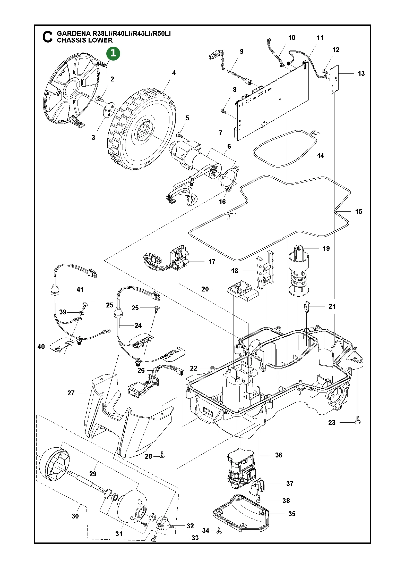 Position im Ersatzteilkatalog