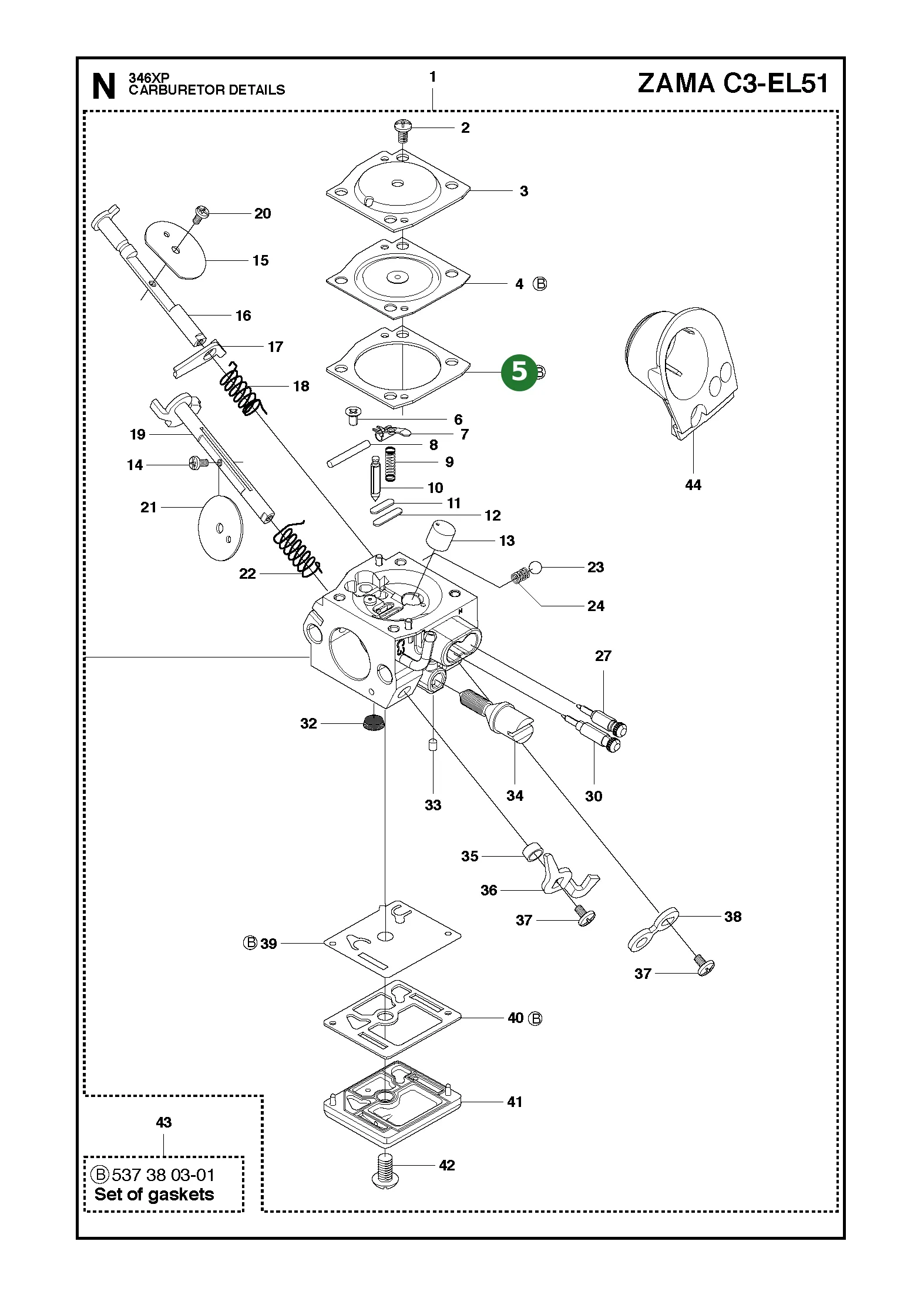 Position im Ersatzteilkatalog