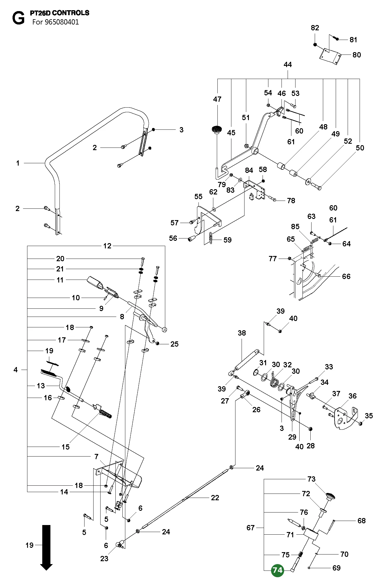 Position im Ersatzteilkatalog