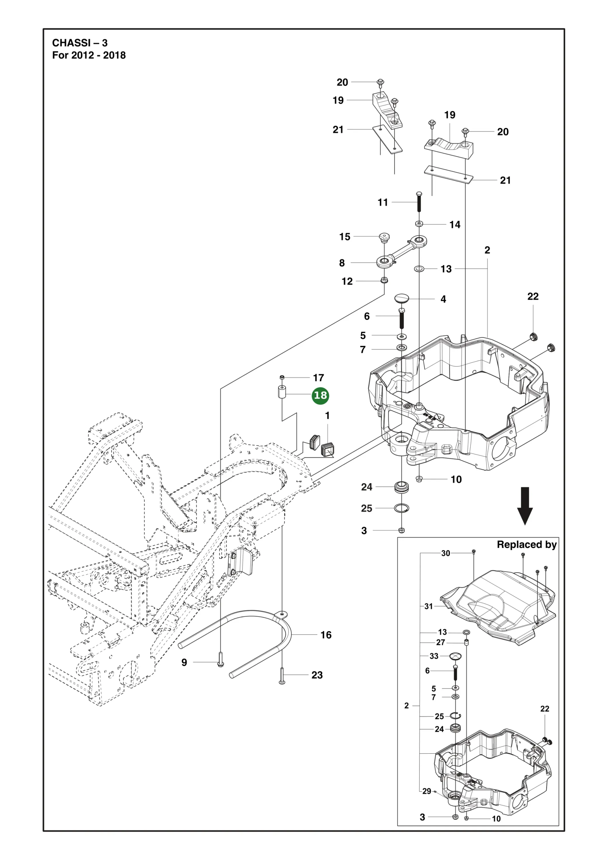 Position im Ersatzteilkatalog