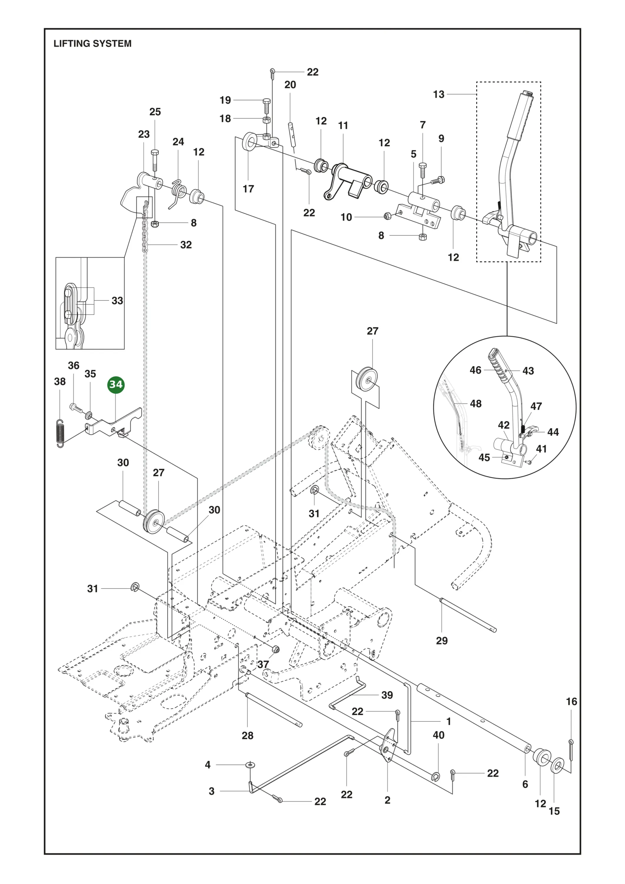 Position im Ersatzteilkatalog