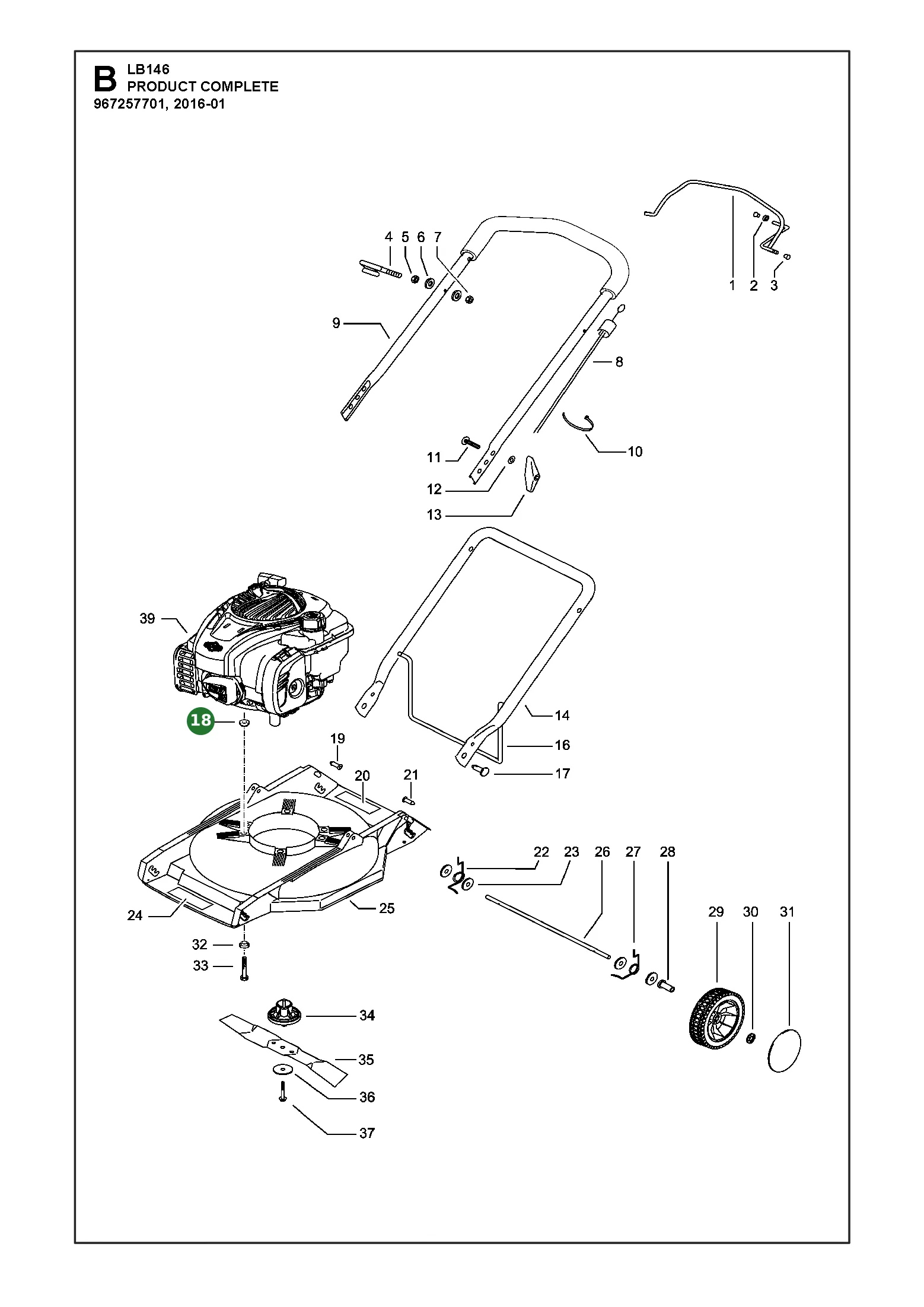 Position im Ersatzteilkatalog
