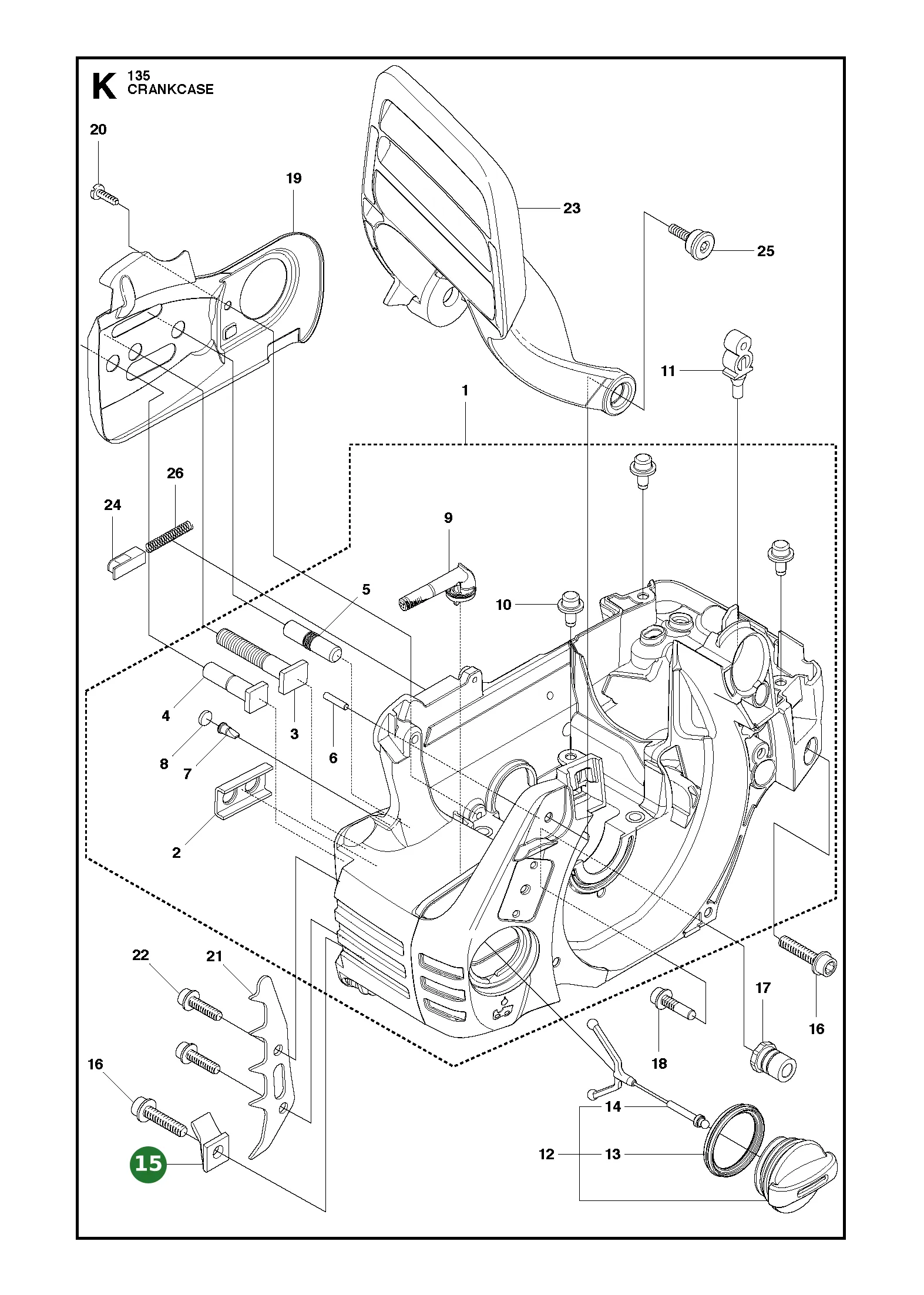 Bolzen f&uuml;r Husqvarna Motors&auml;gen