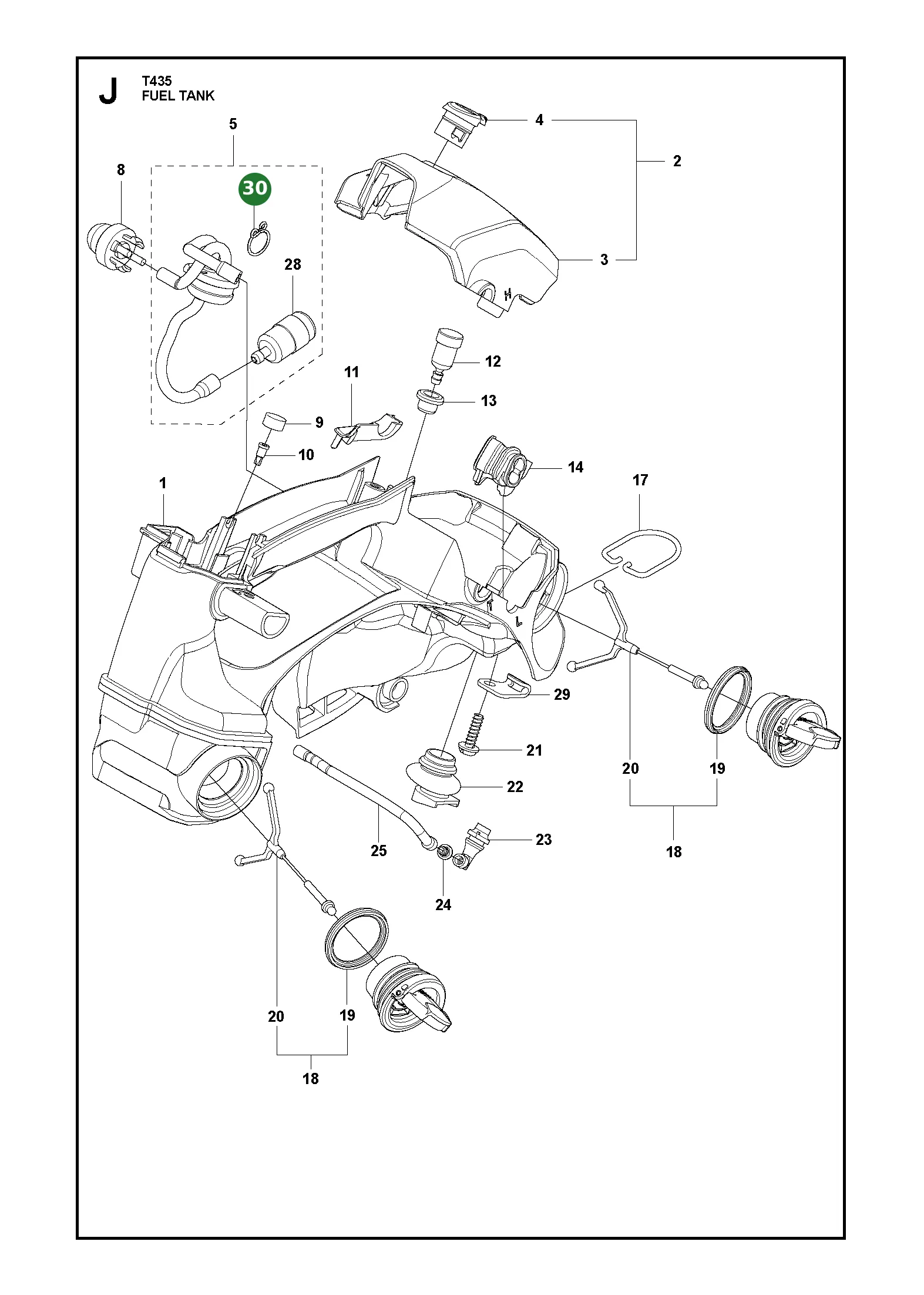 Position im Ersatzteilkatalog